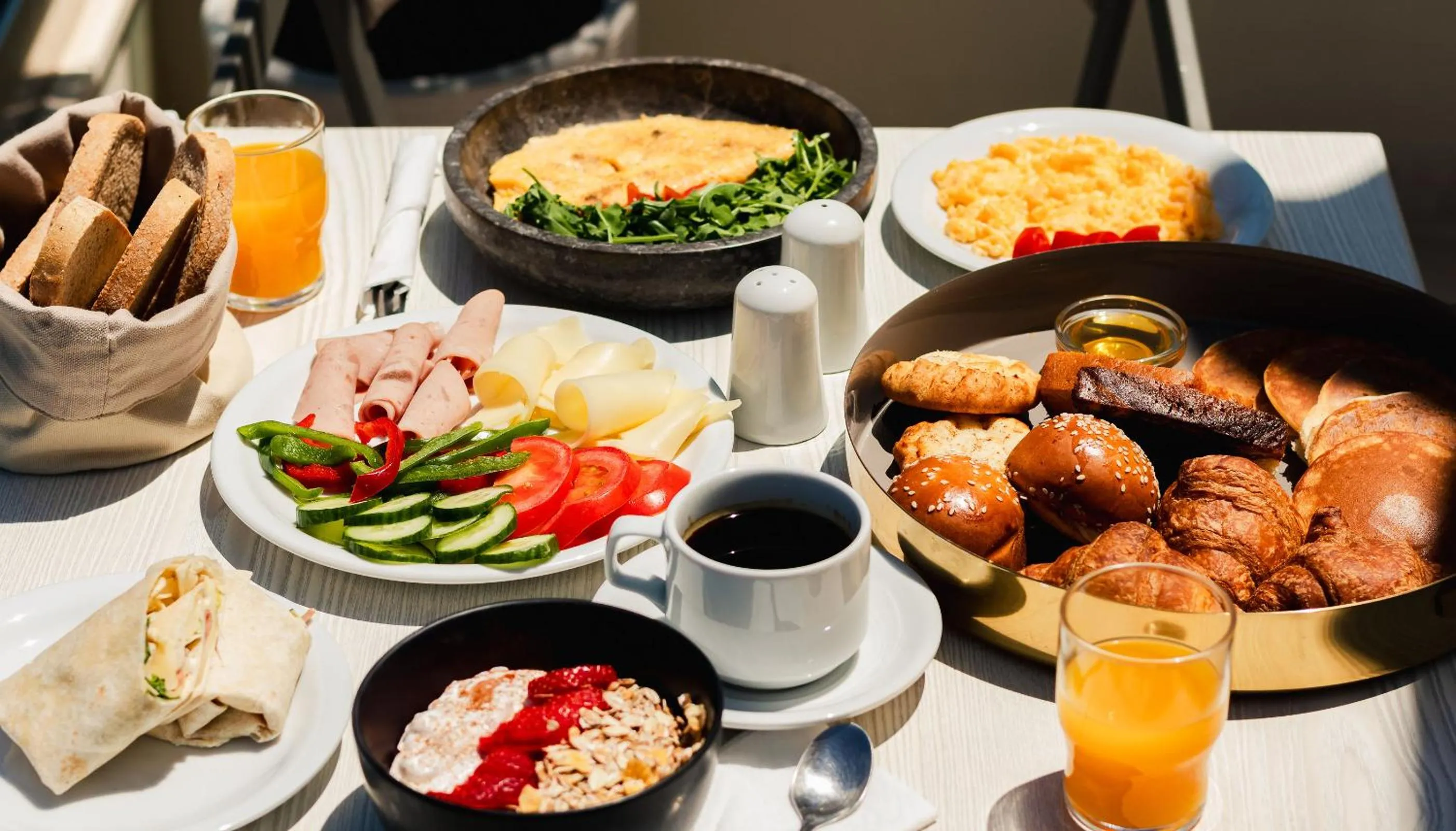 Breakfast in Batis Beach Hotel