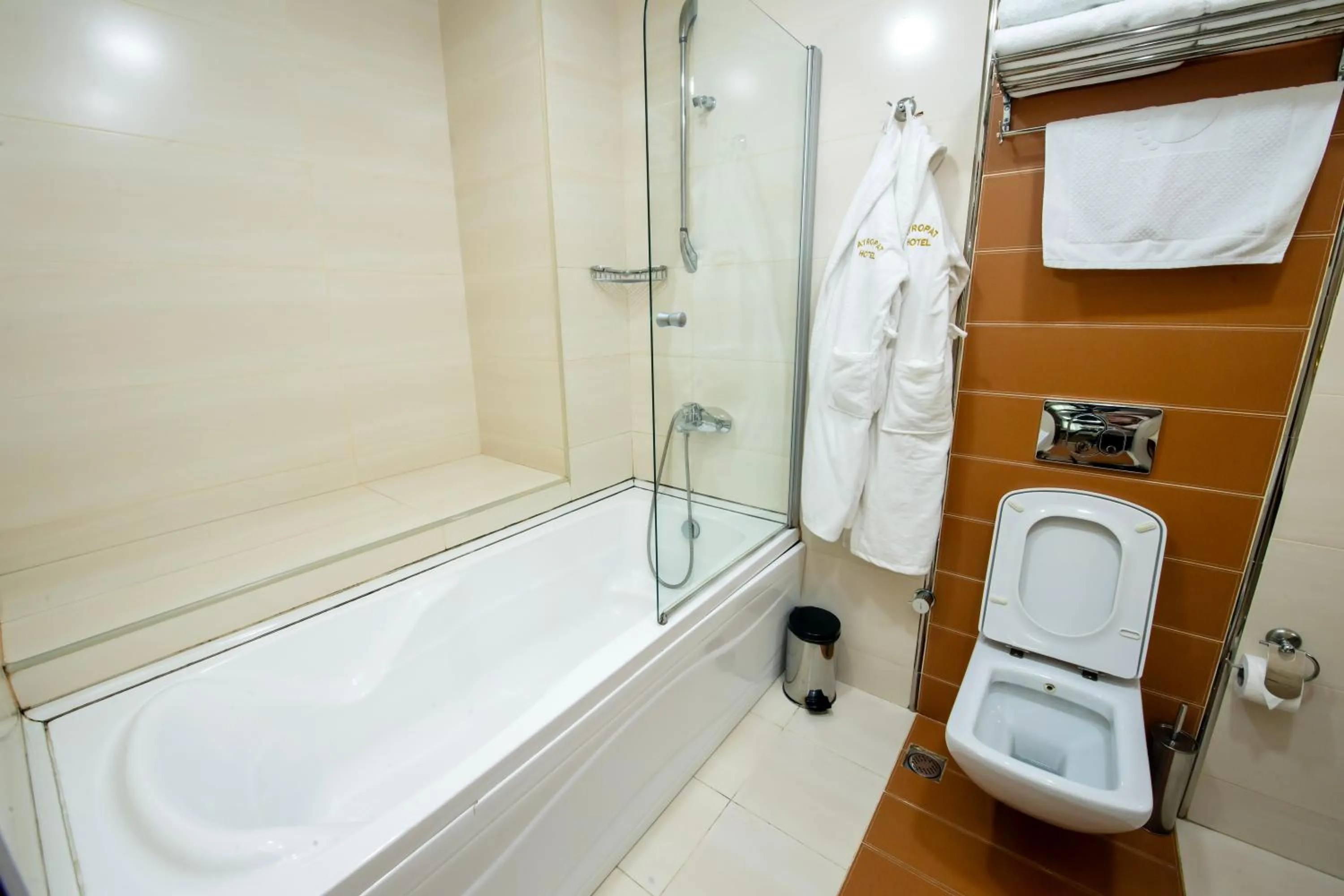 Shower in Atropat Old City Hotel