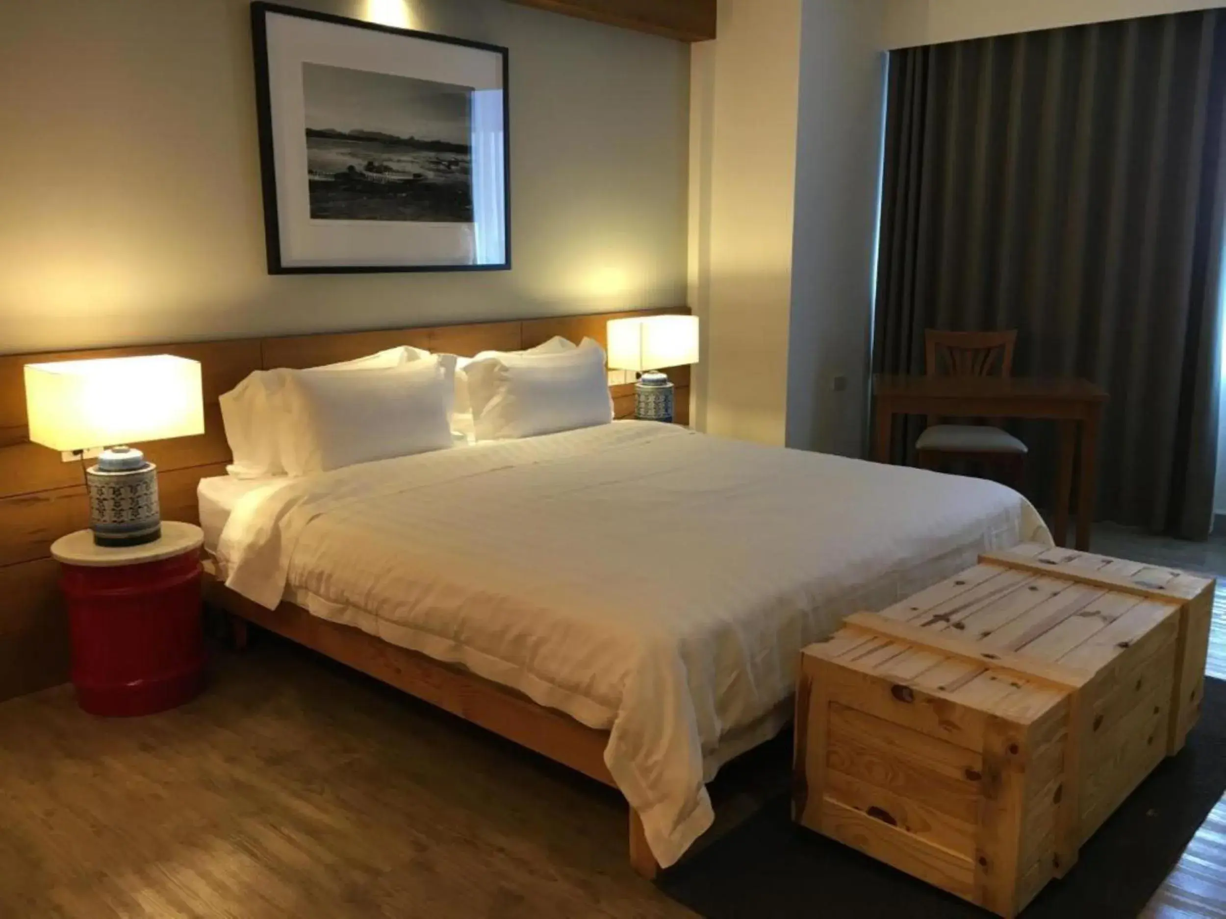 Bed in Nandha Hotel Bed in Nandha Hotel