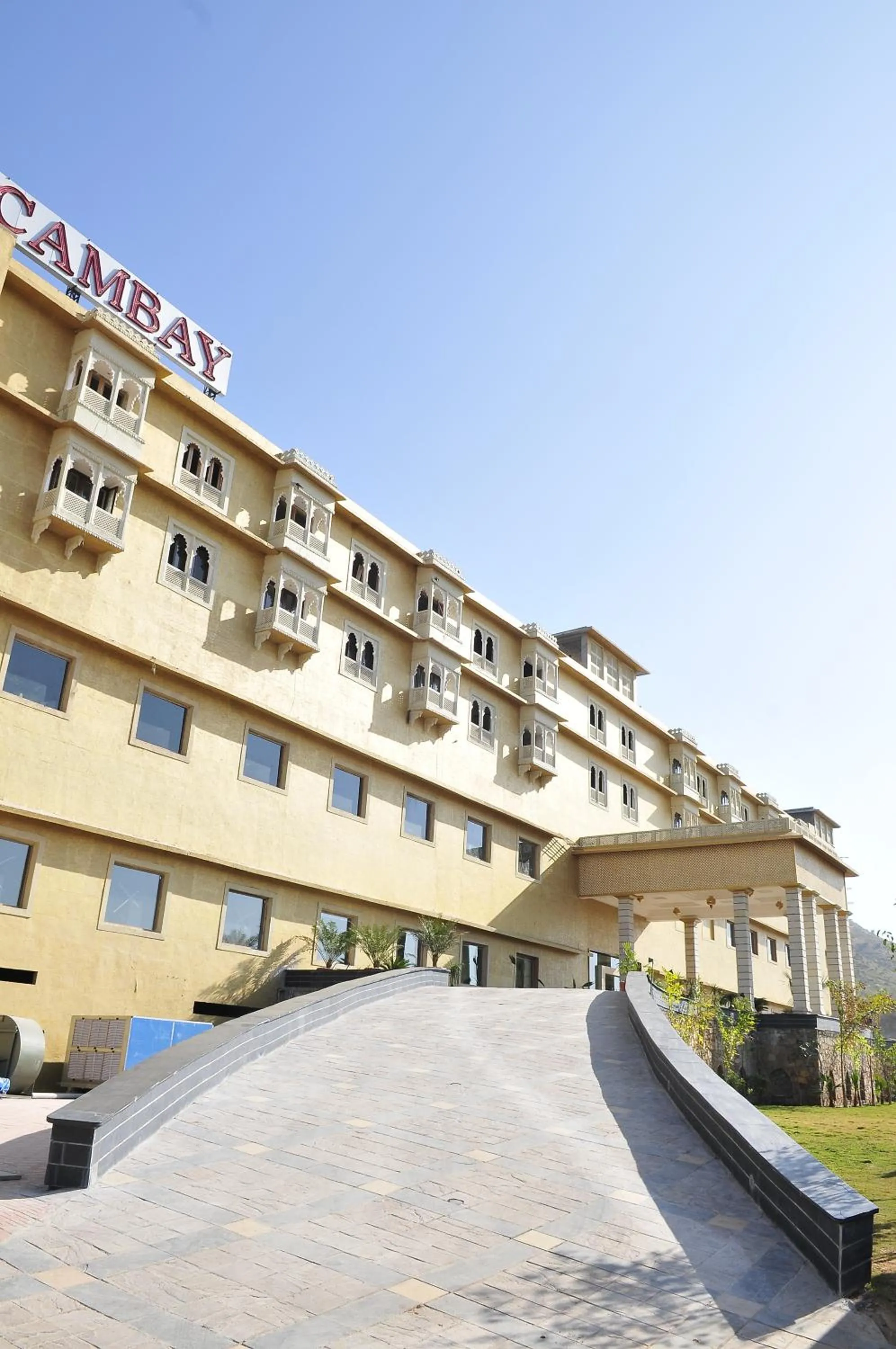 Property building in Cambay Resort, Udaipur