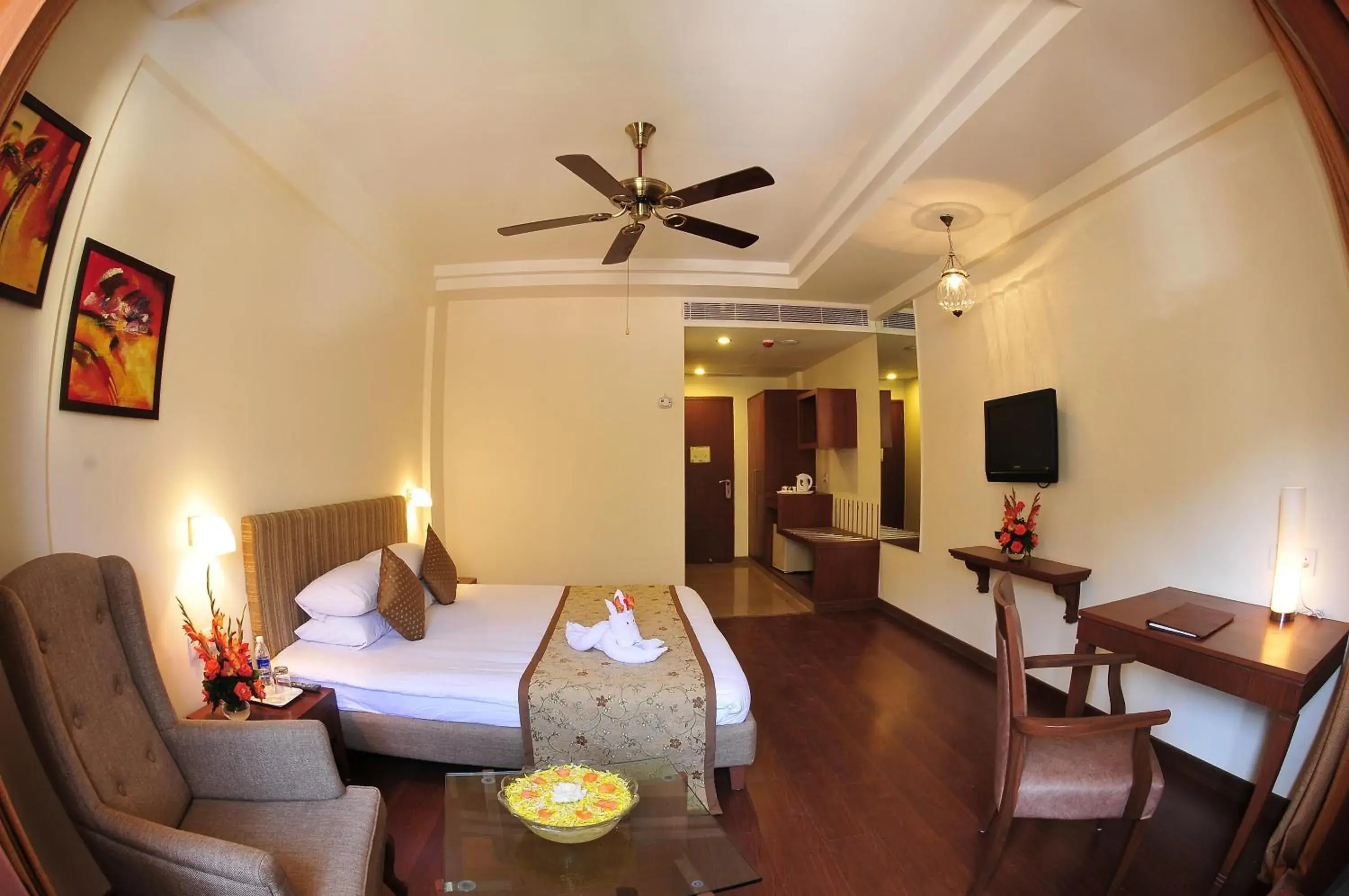 Bedroom in Cambay Resort, Udaipur Bedroom in Cambay Resort, Udaipur
