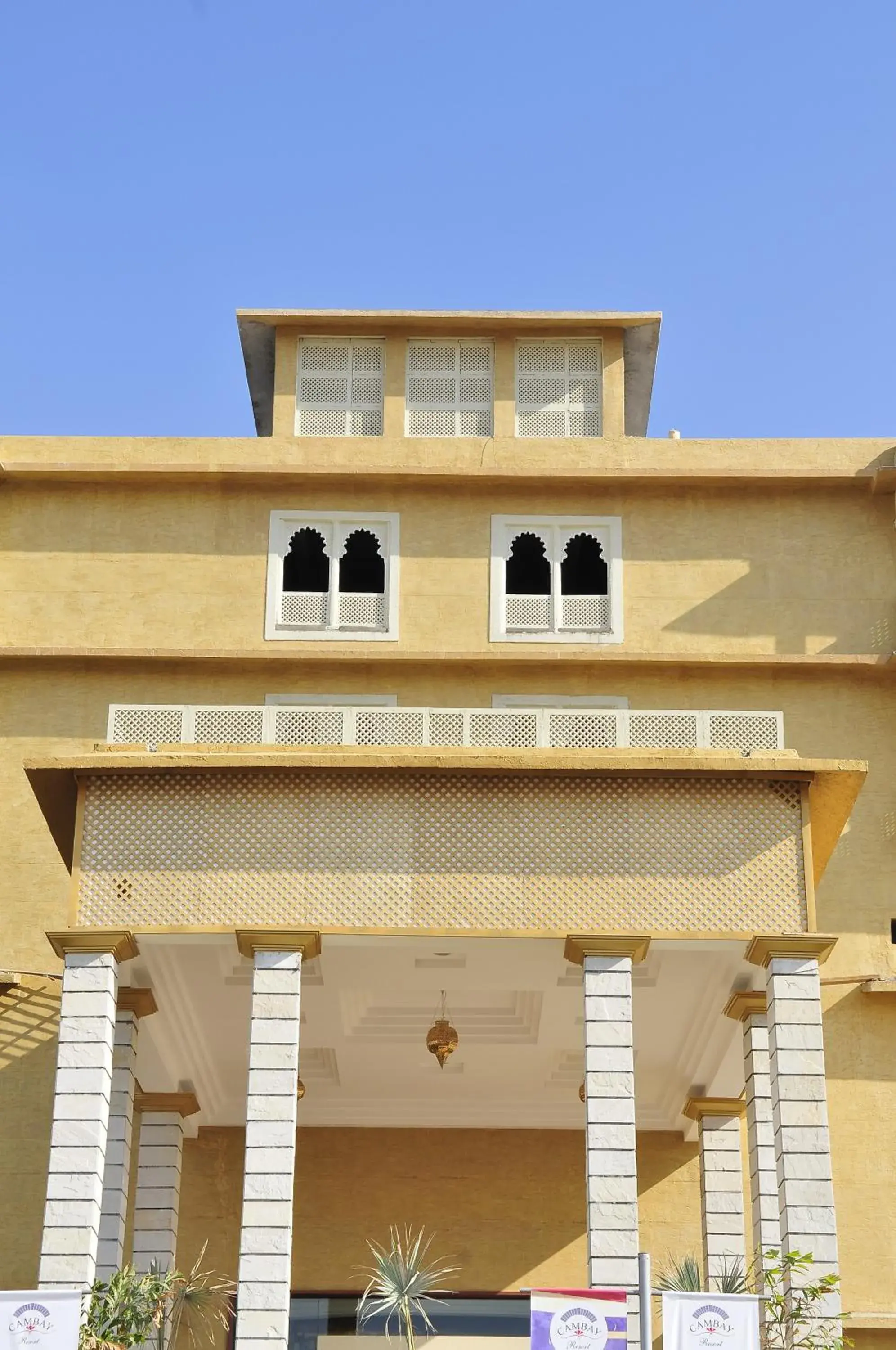 Landmark view in Cambay Resort, Udaipur Landmark view in Cambay Resort, Udaipur