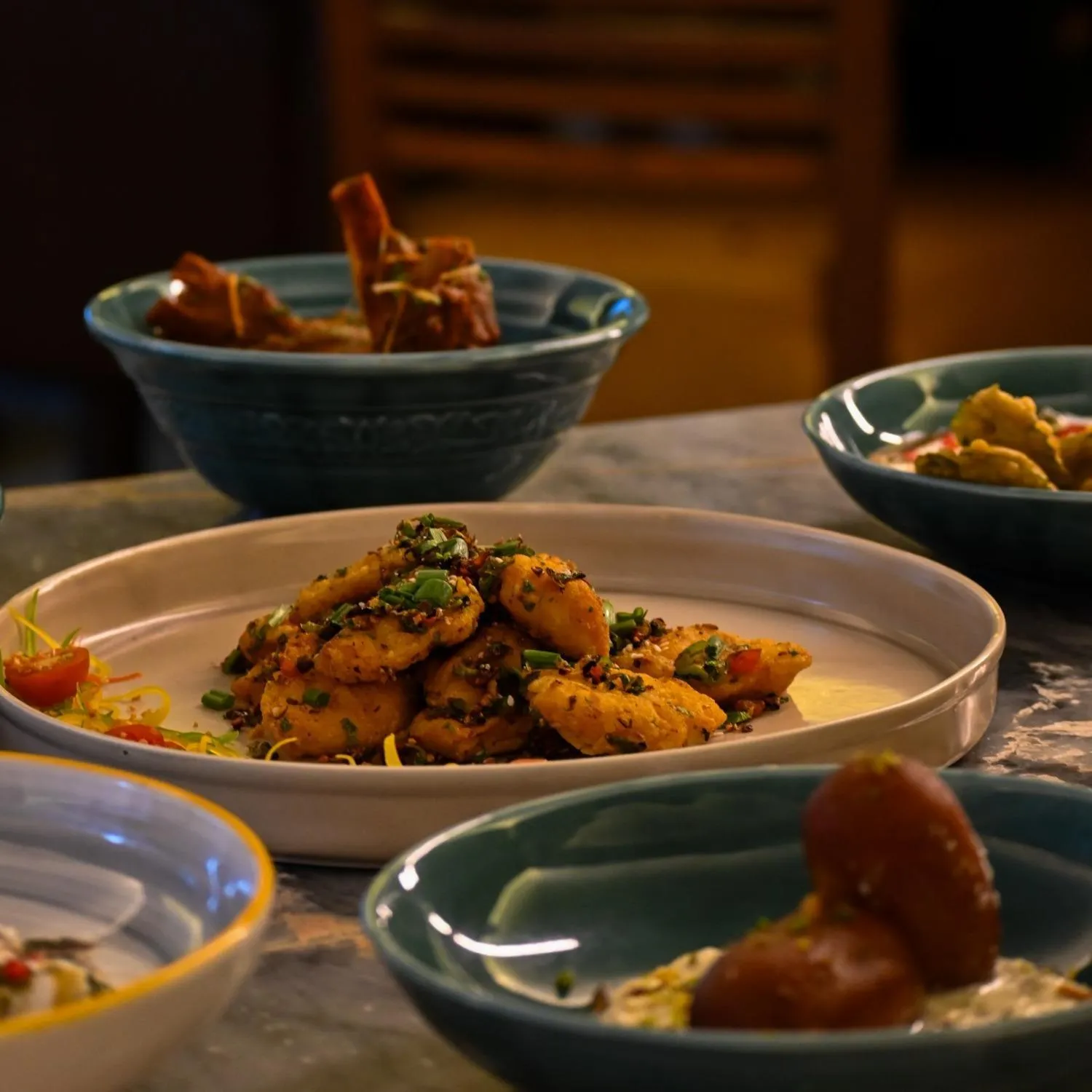 Restaurant/places to eat in Hotel Amar