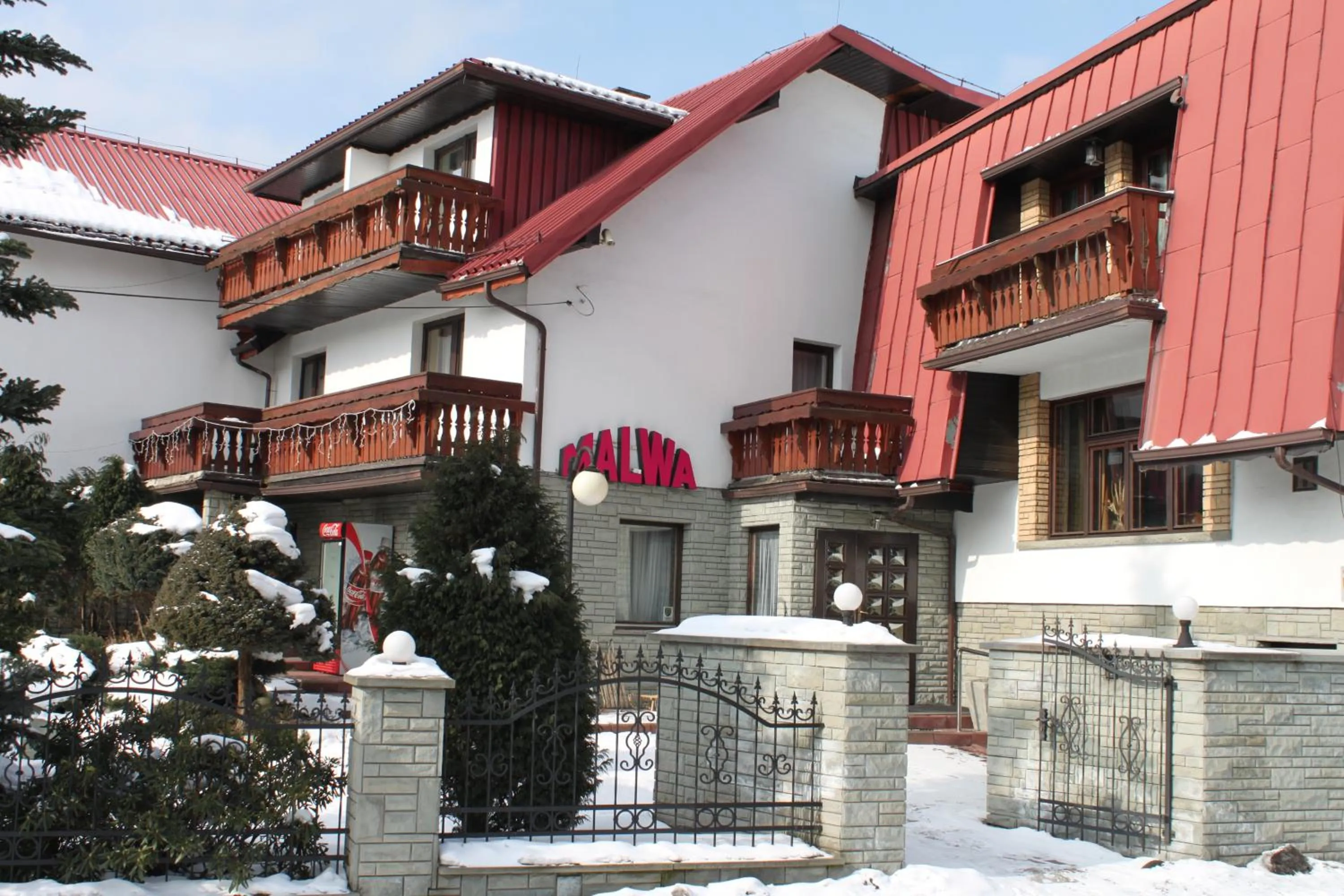 Facade/entrance in Pensjonat MALWA