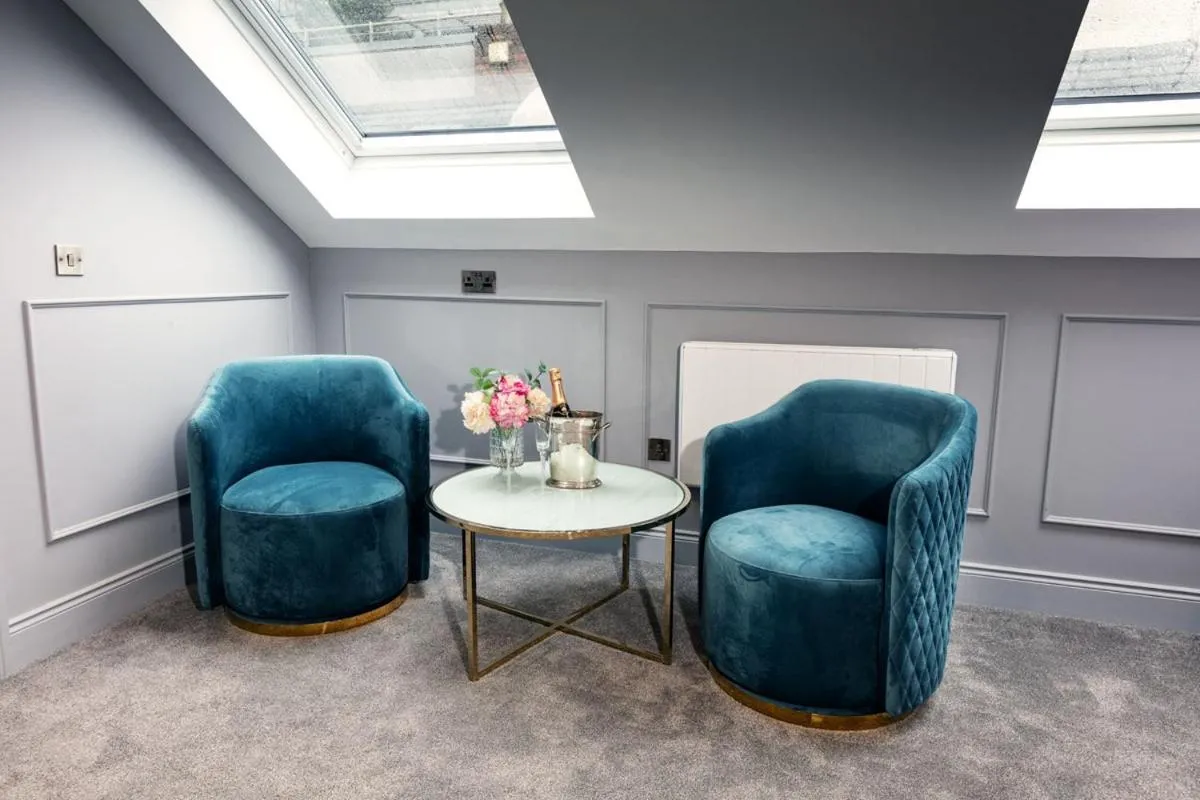 Seating area in The Ferryman Townhouse