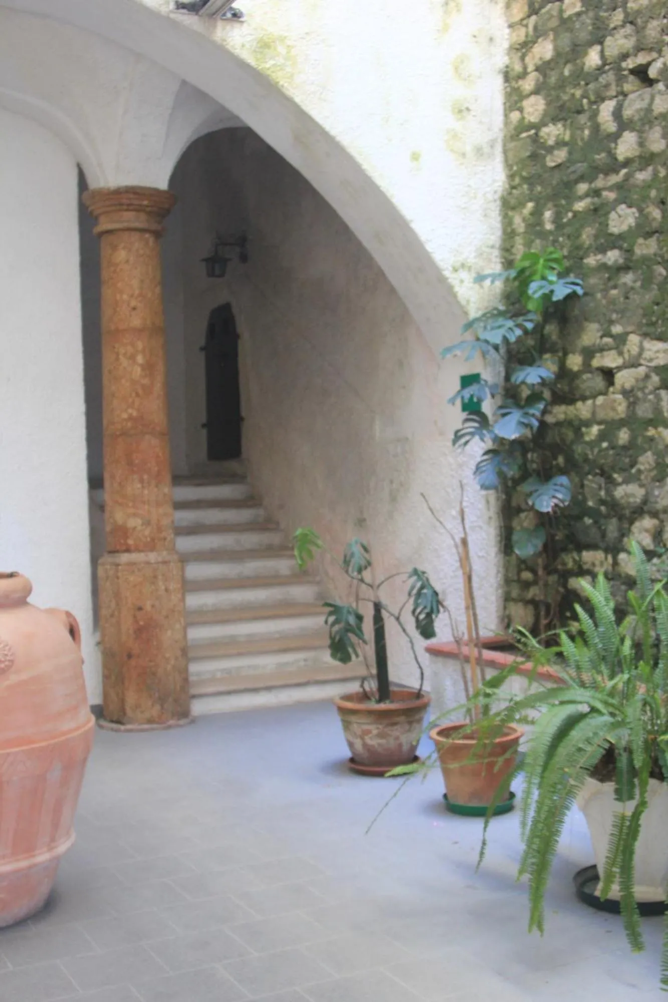 Patio in Hotel Miramare