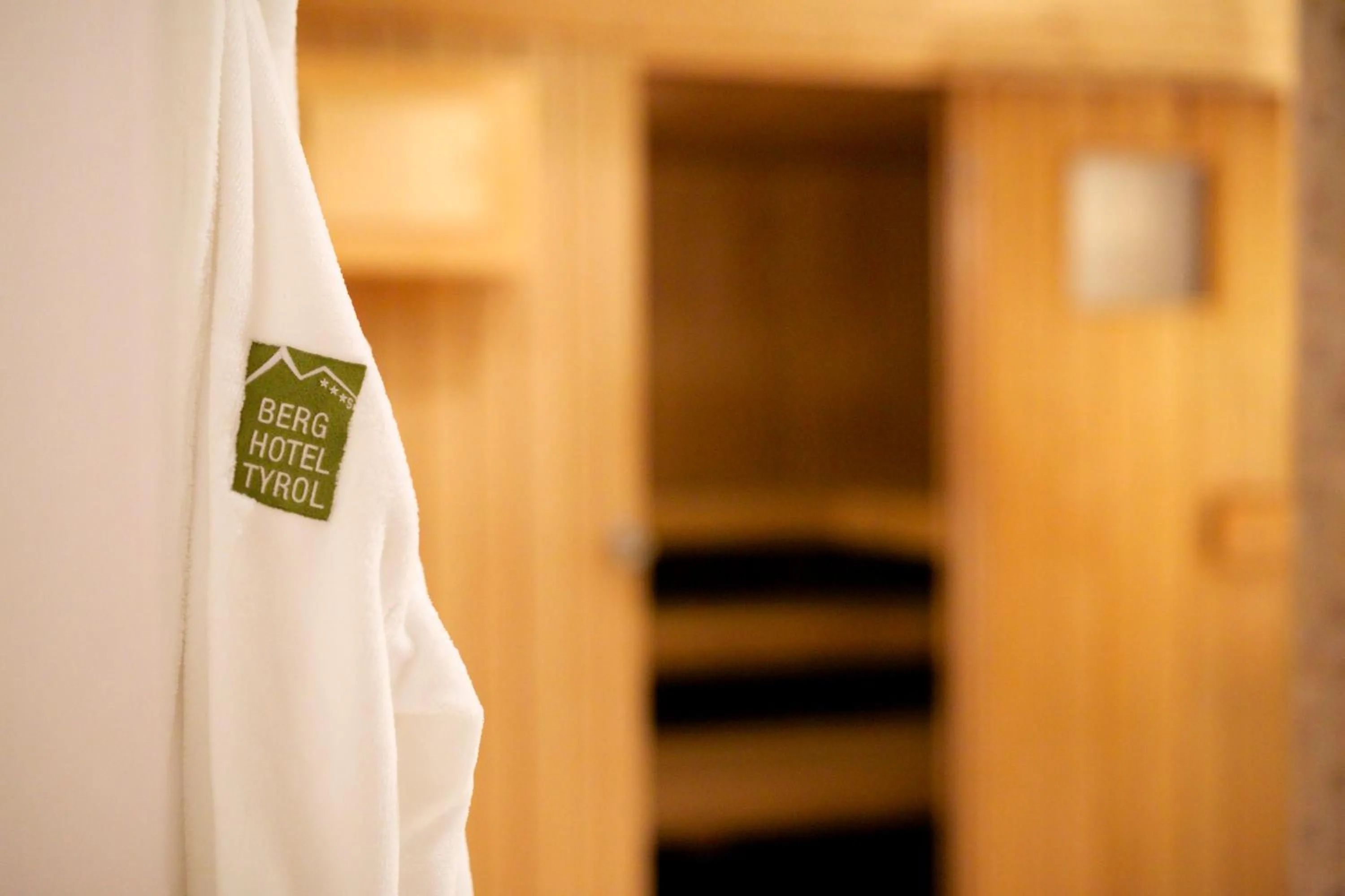 Sauna in Berghotel Tyrol