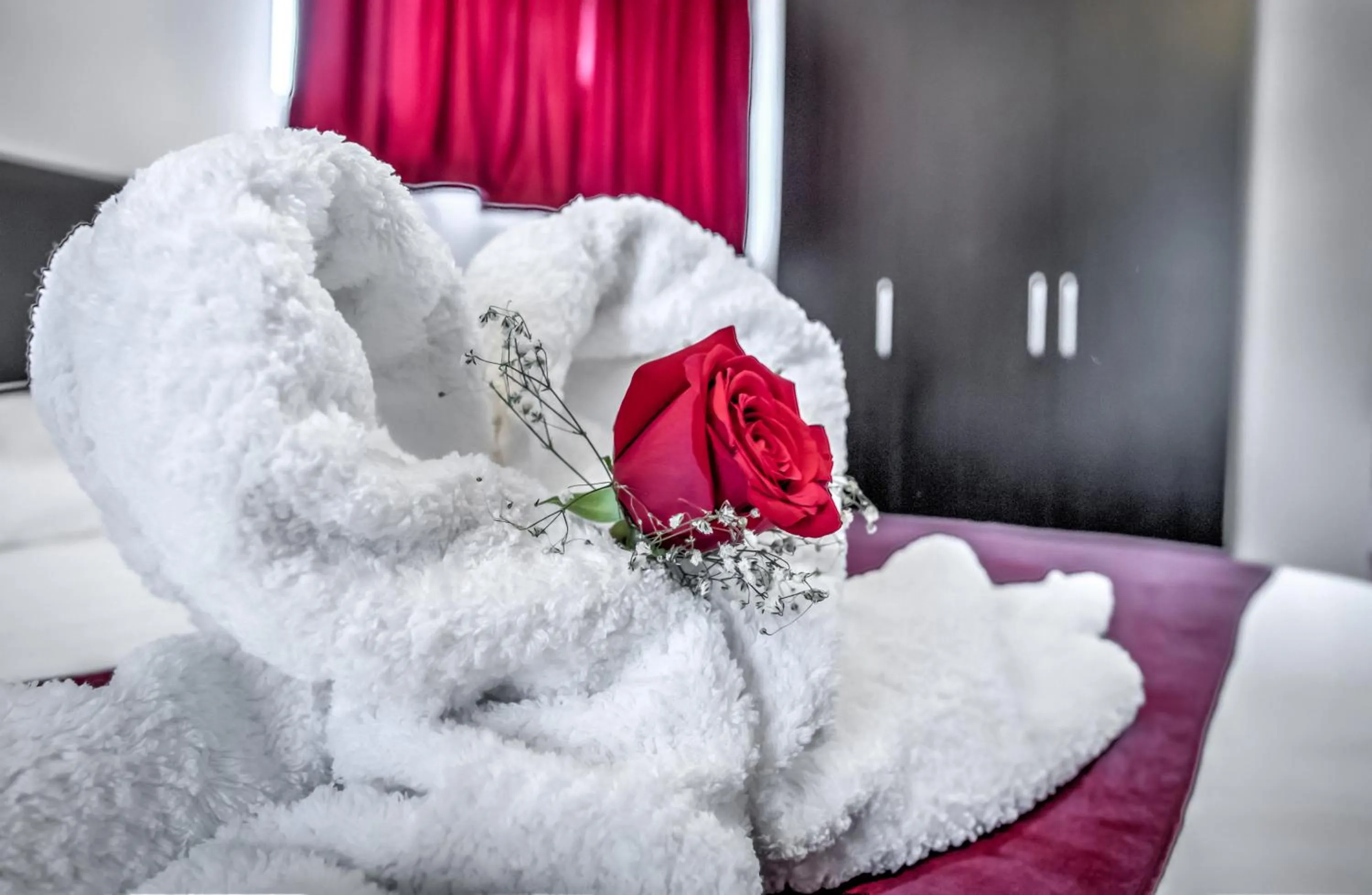 Decorative detail, Bed in Hotel Elisabeta