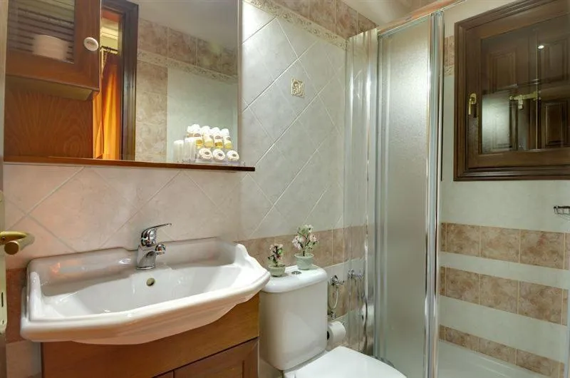 Shower in Iatrou Guesthouse