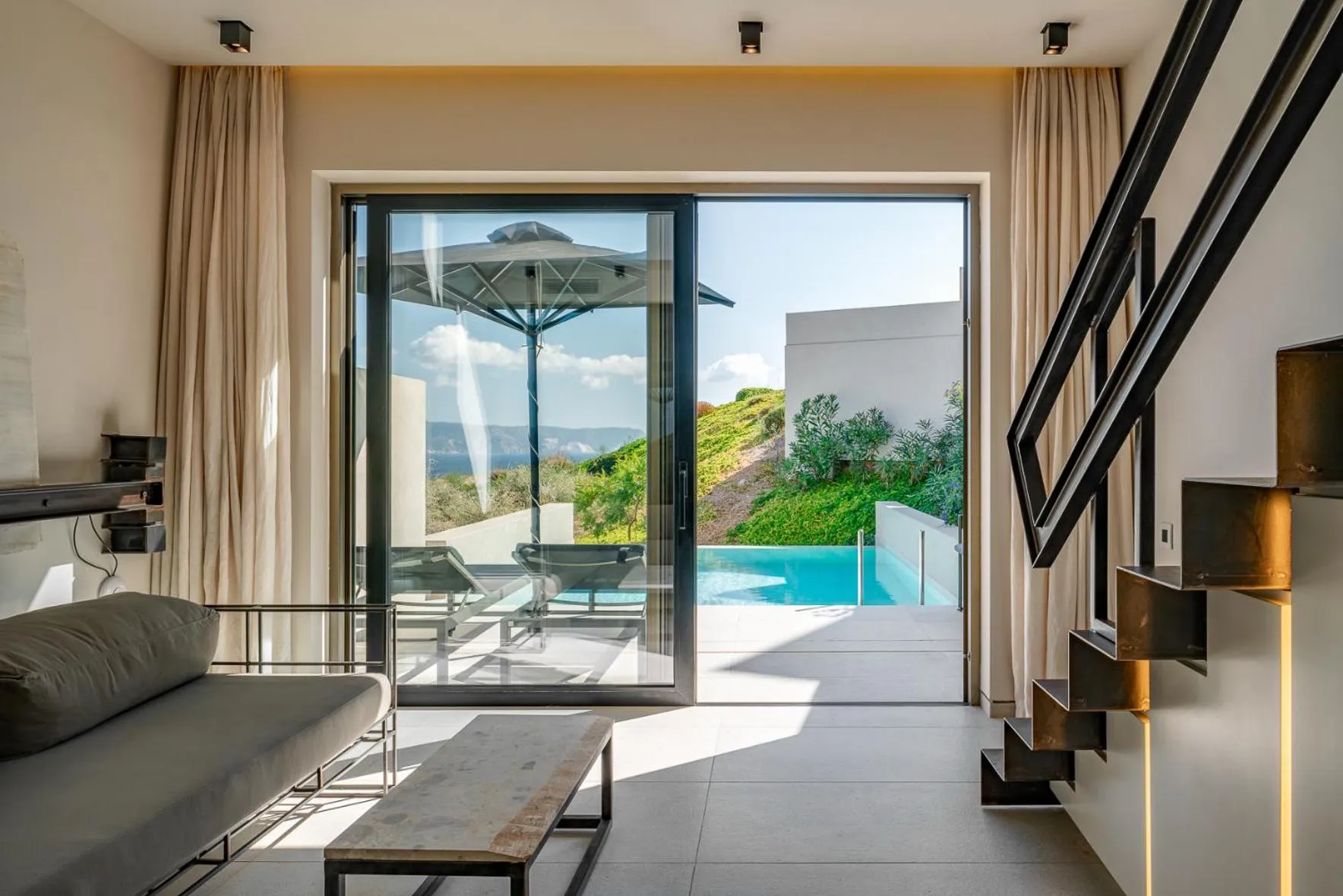 View (from property/room) in Milos Cove