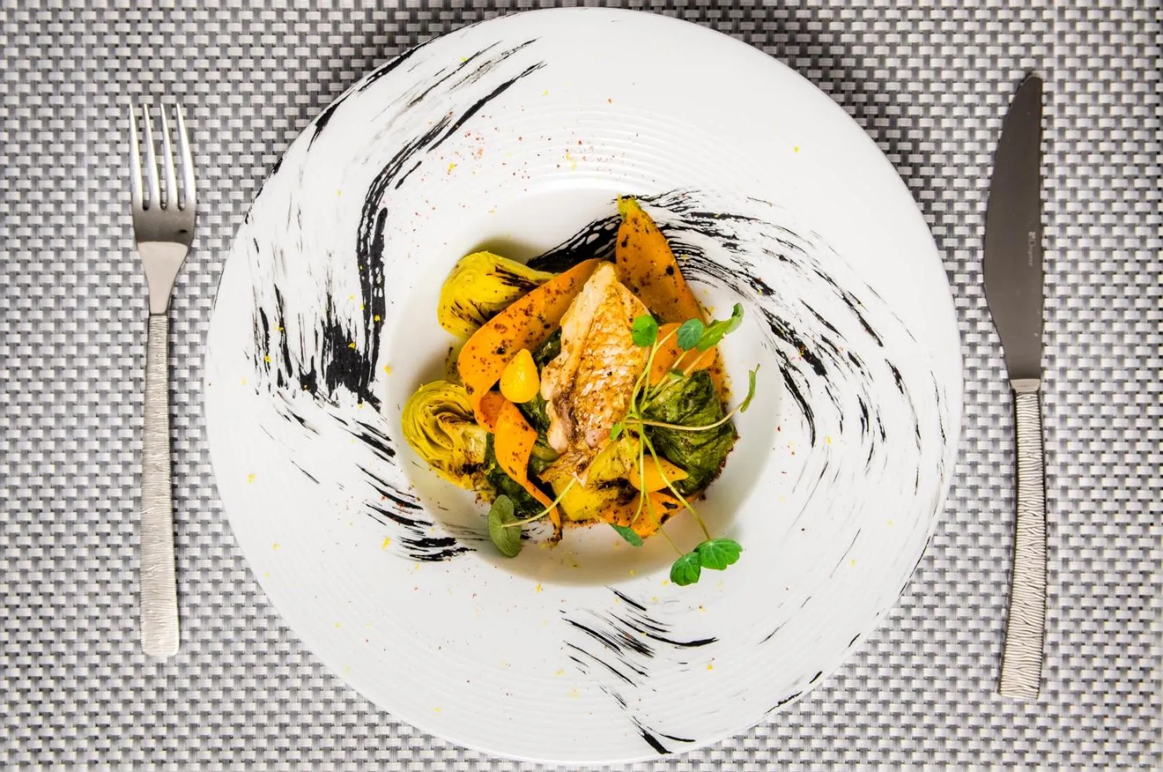 Dinner in Milos Cove