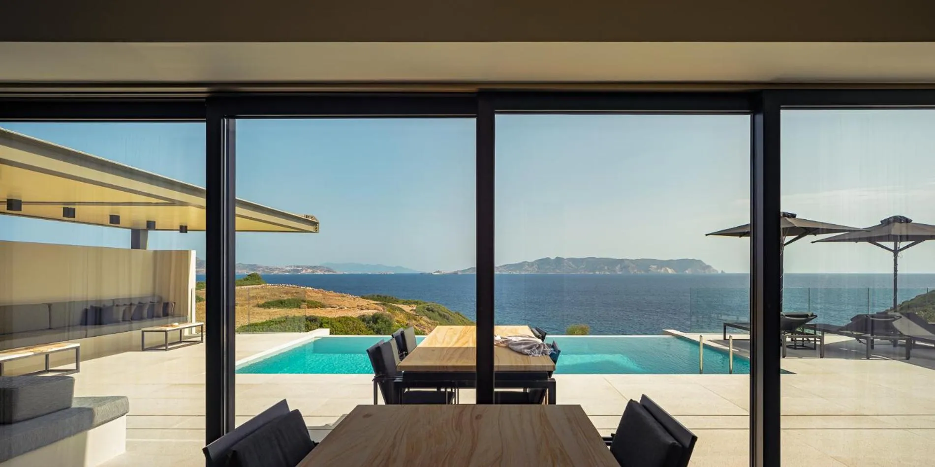 View (from property/room) in Milos Cove