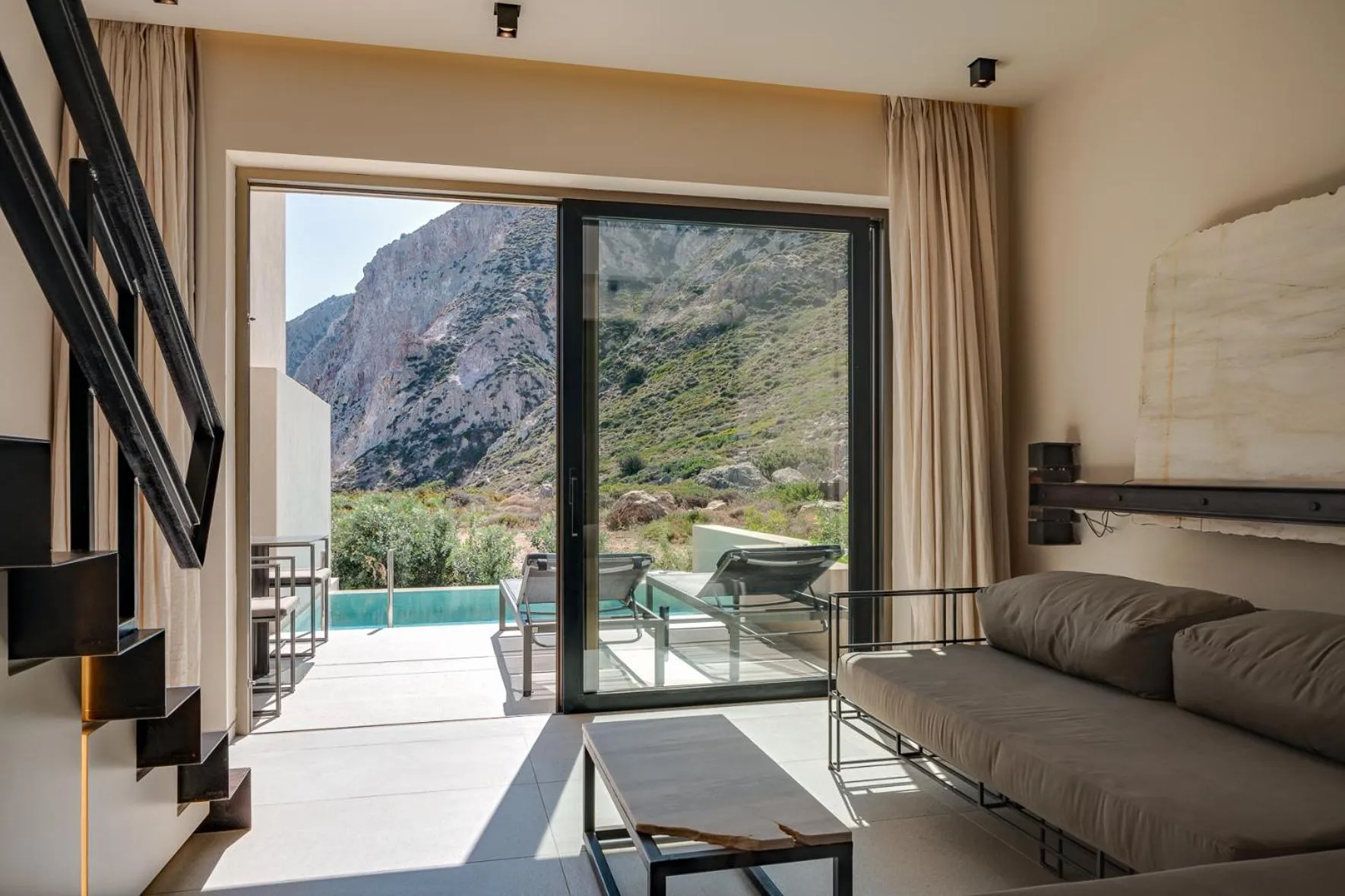 View (from property/room) in Milos Cove