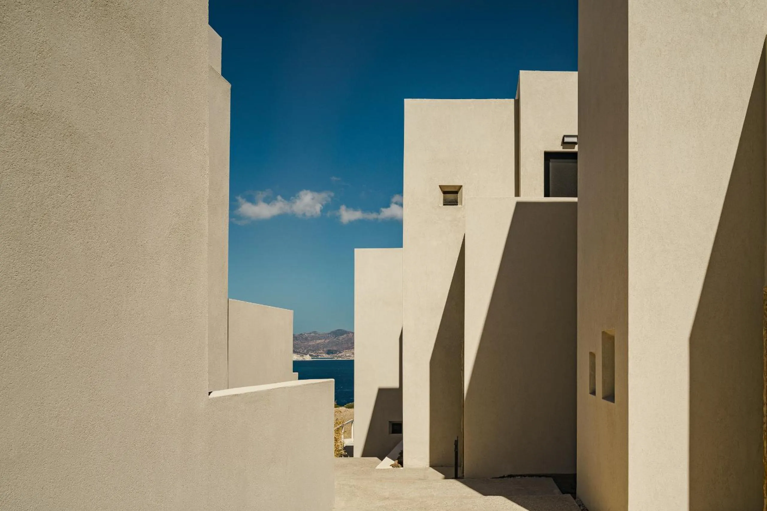 Property building in Milos Cove
