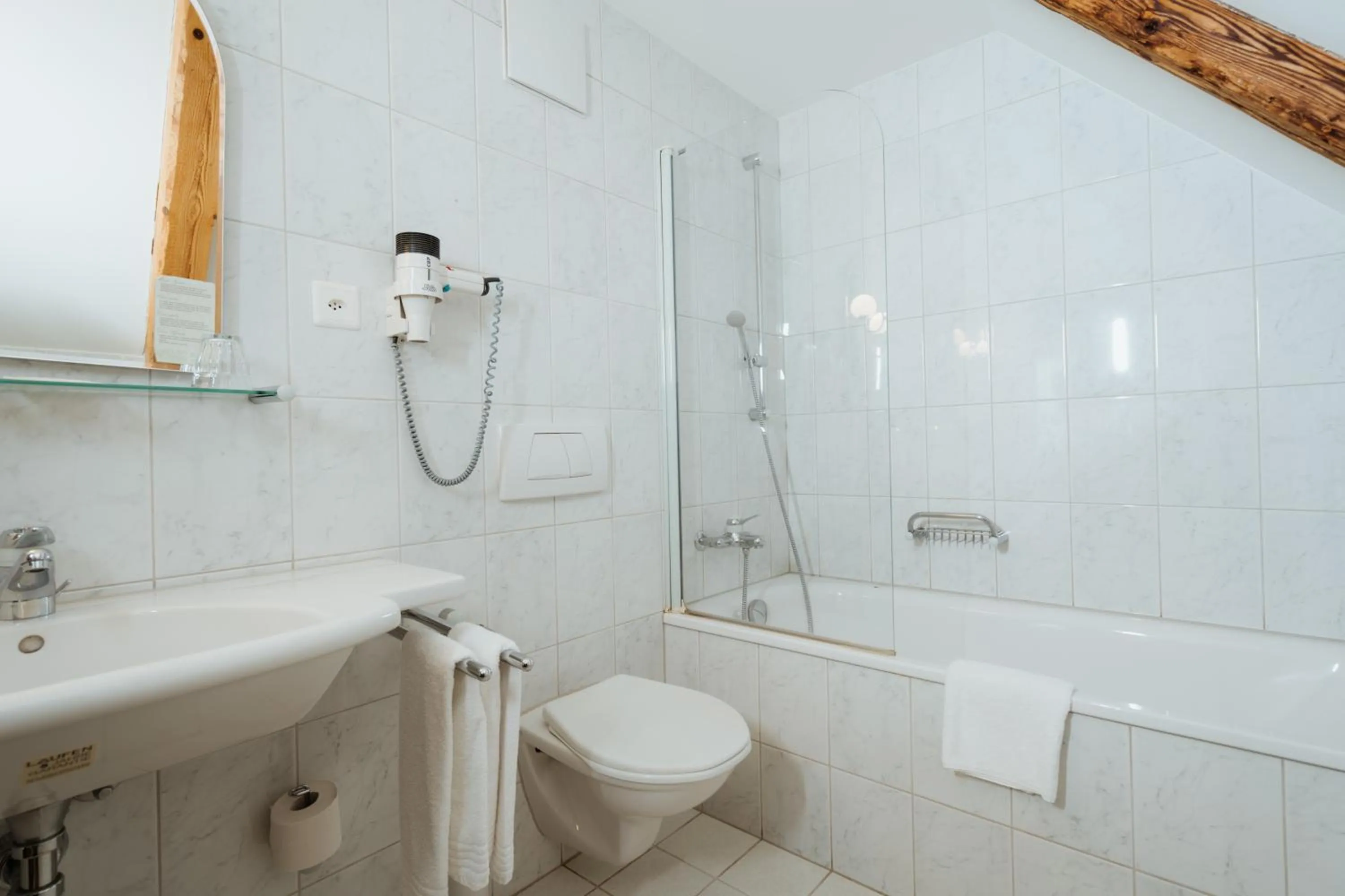 Shower in Parkhotel Schwert