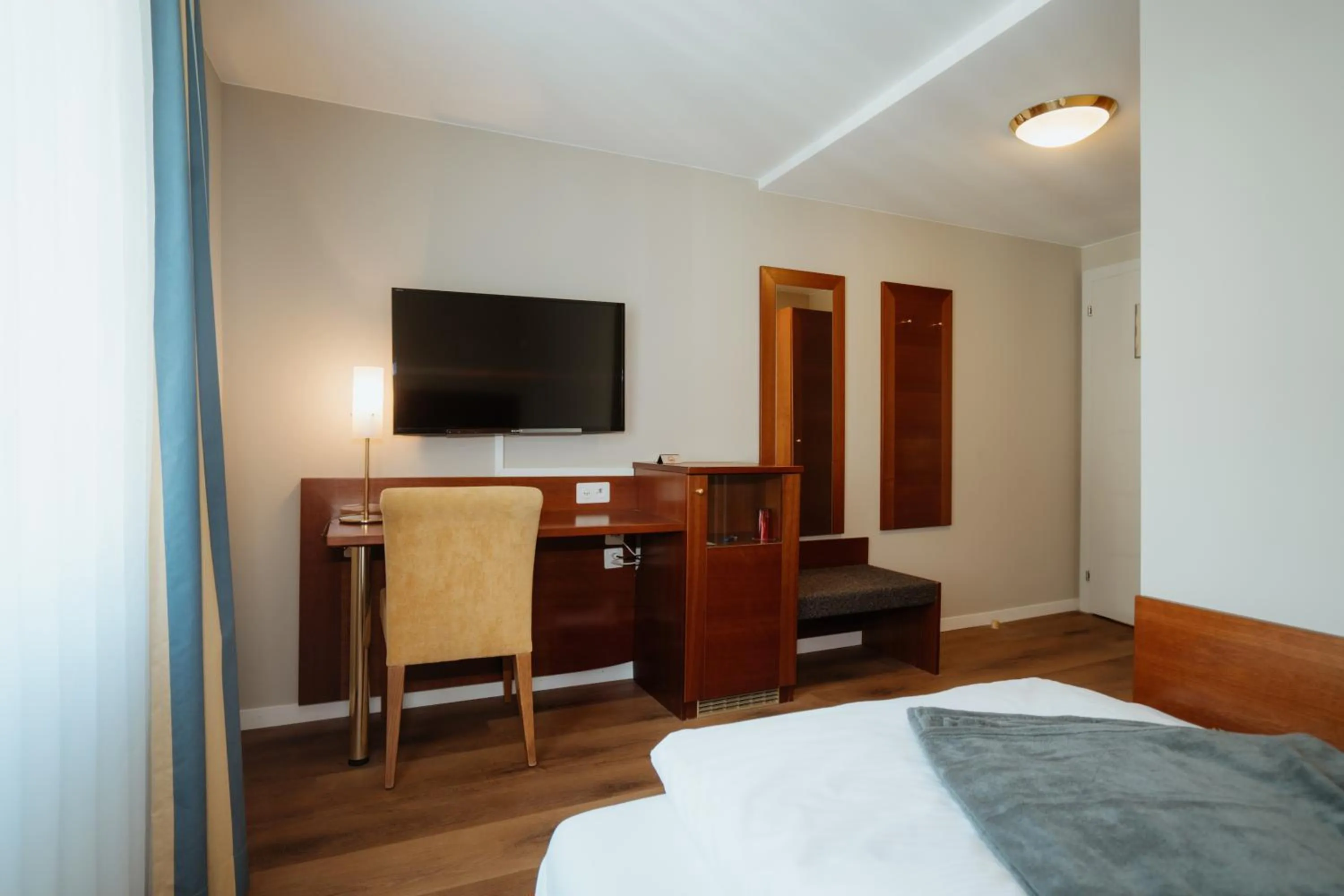 Bed in Parkhotel Schwert