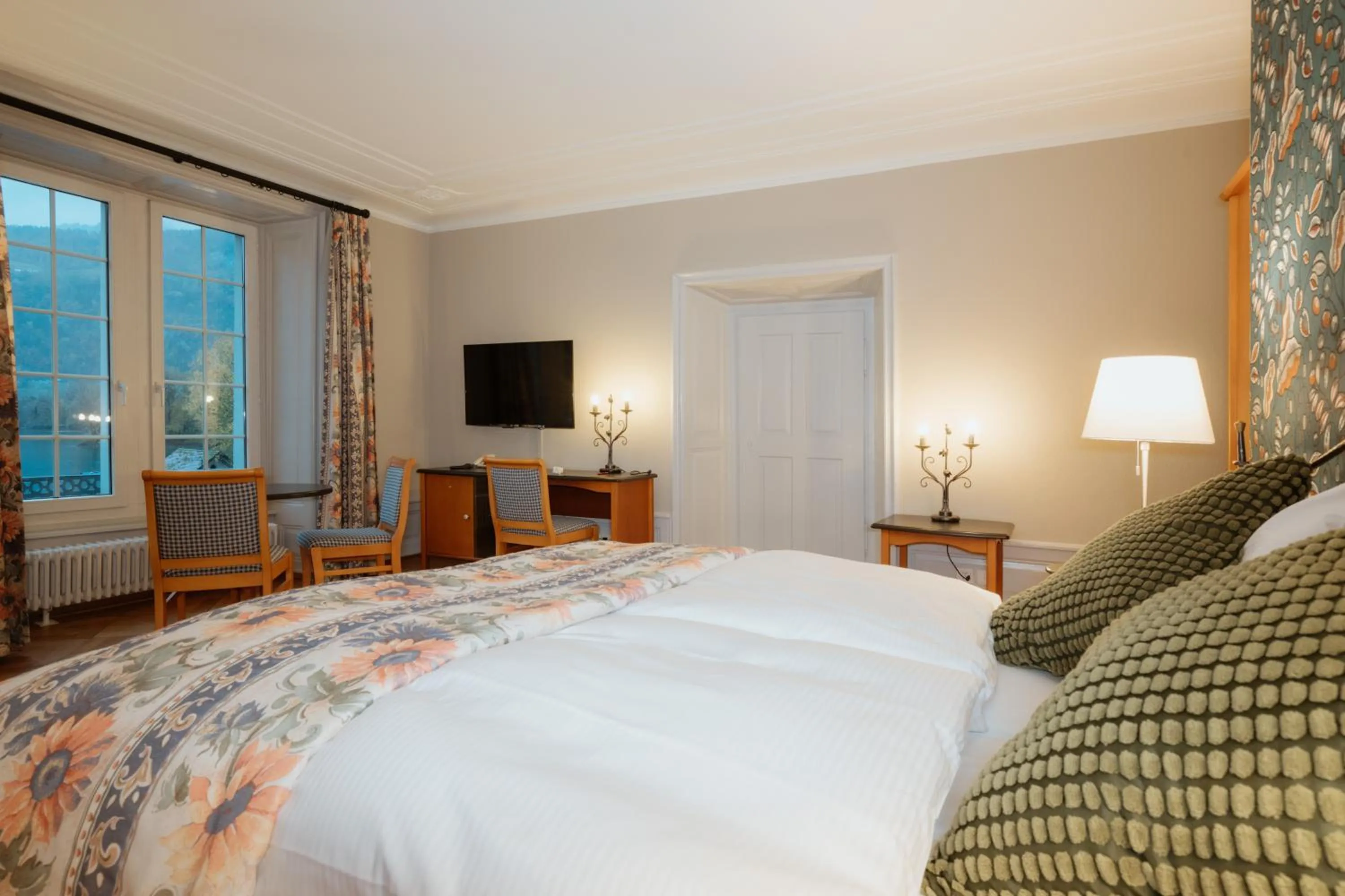 Bed in Parkhotel Schwert