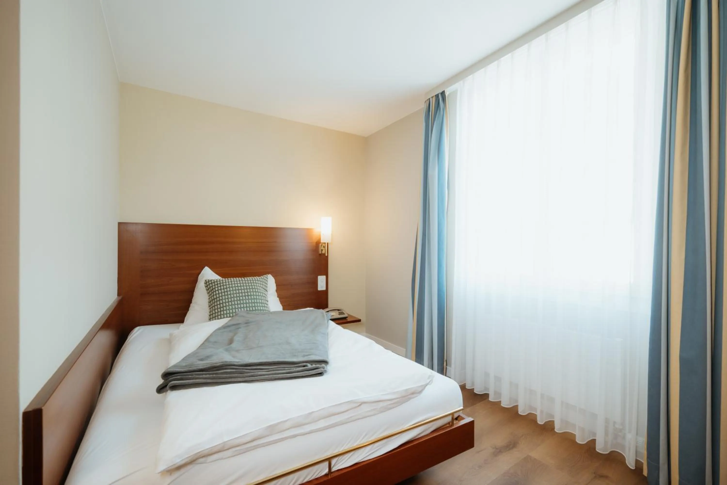 Bed in Parkhotel Schwert