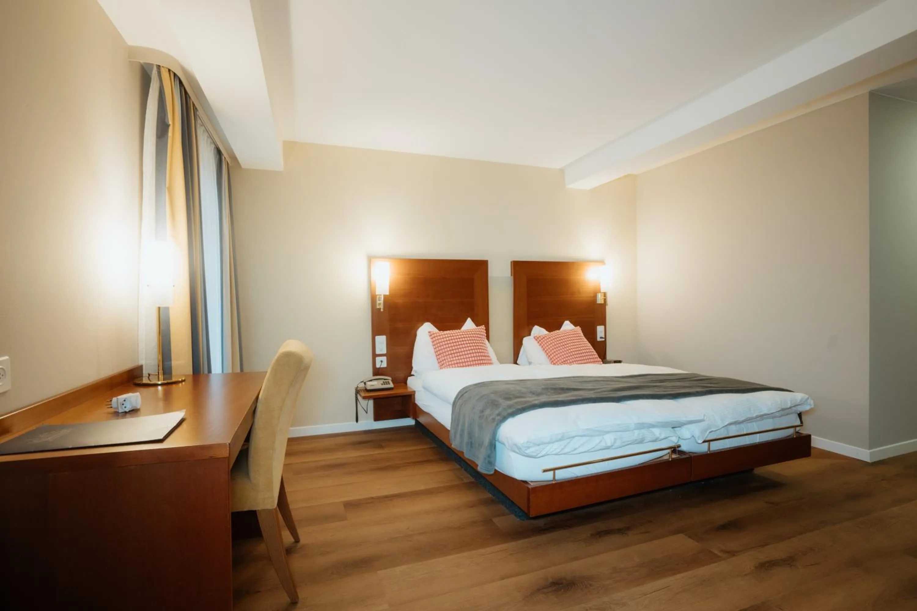 Bed in Parkhotel Schwert