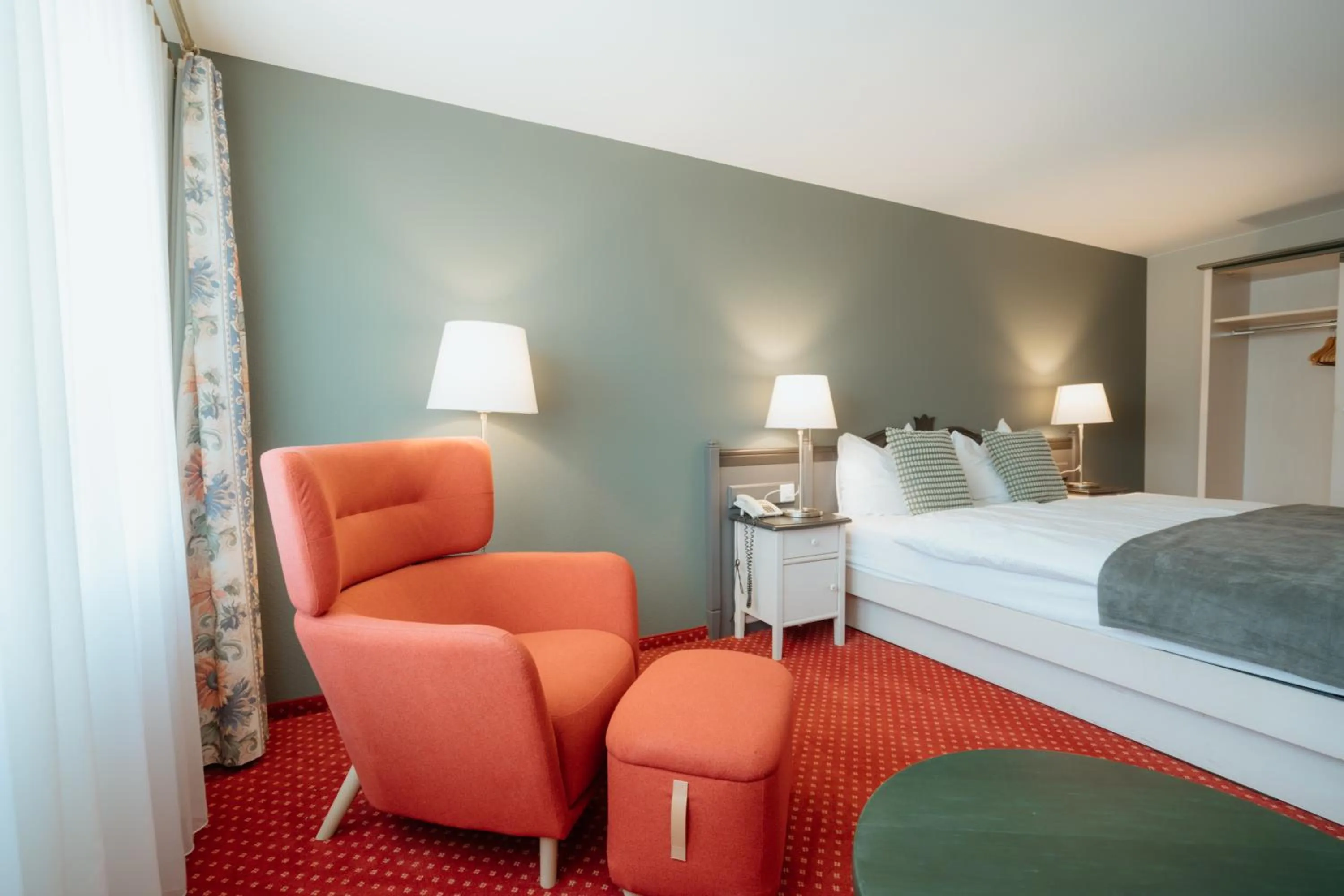 Bed in Parkhotel Schwert