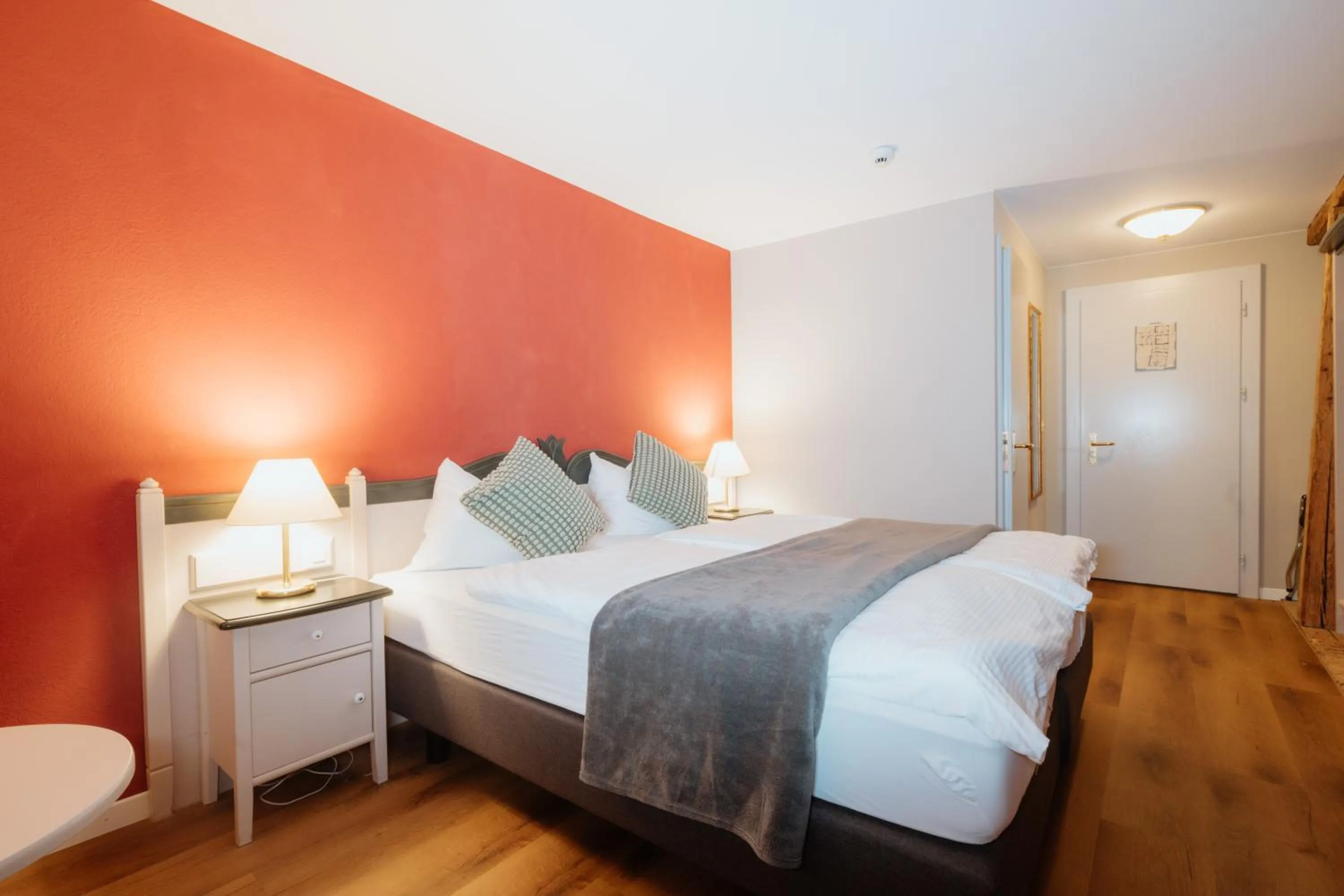 Bed in Parkhotel Schwert