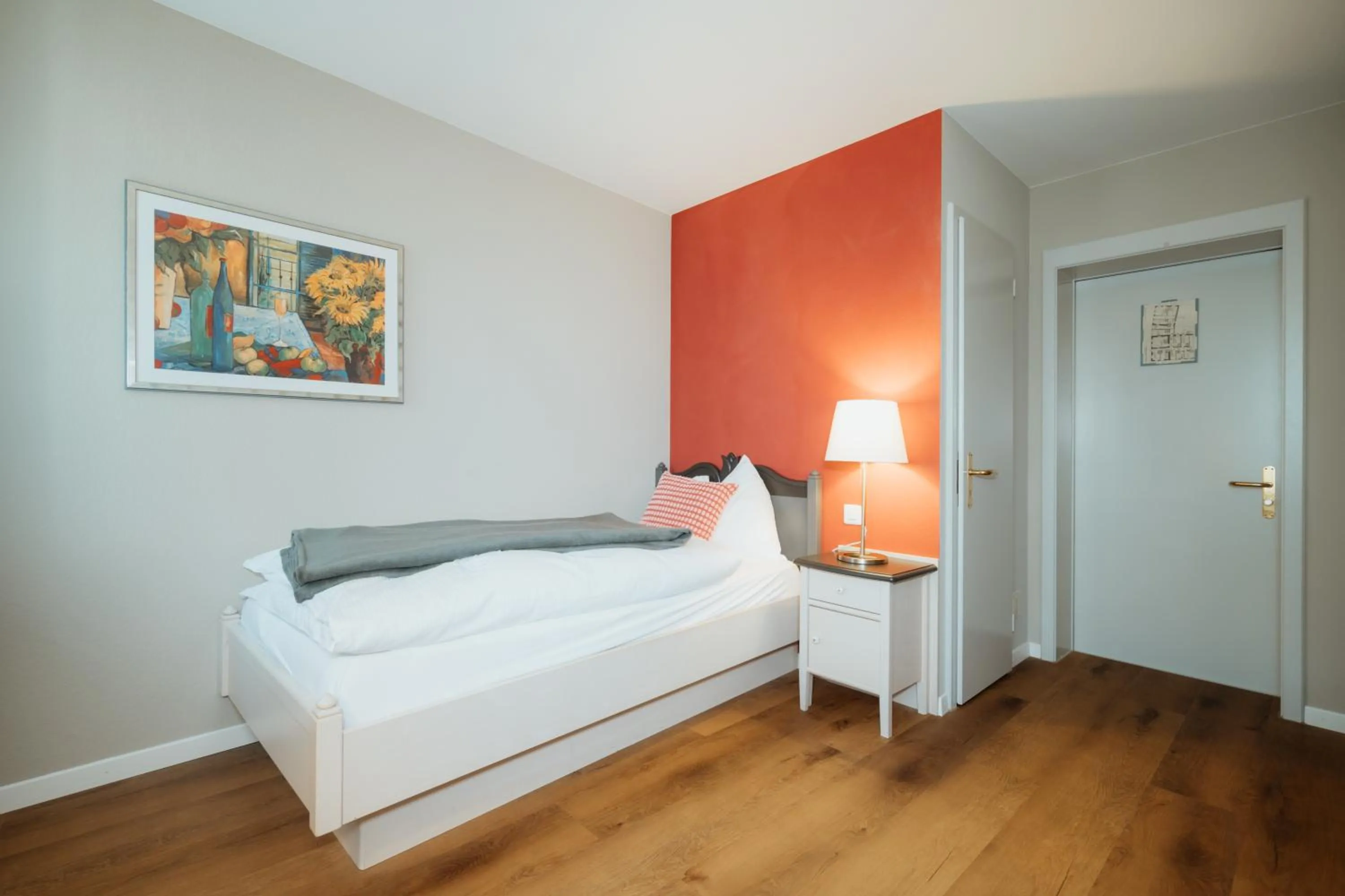 Bed in Parkhotel Schwert