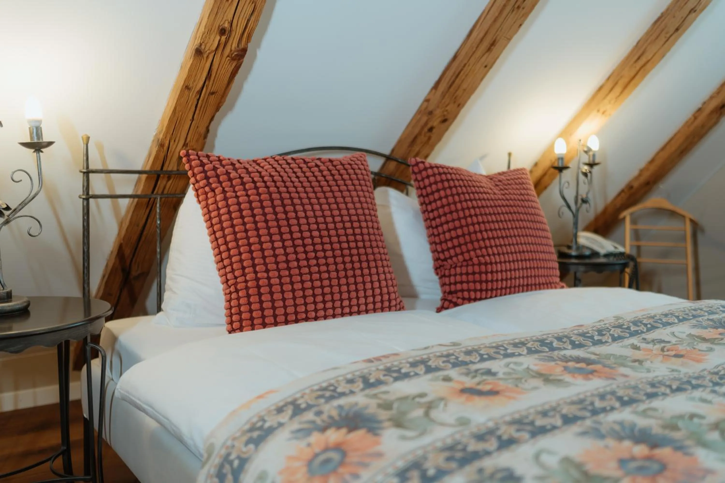 Bed in Parkhotel Schwert