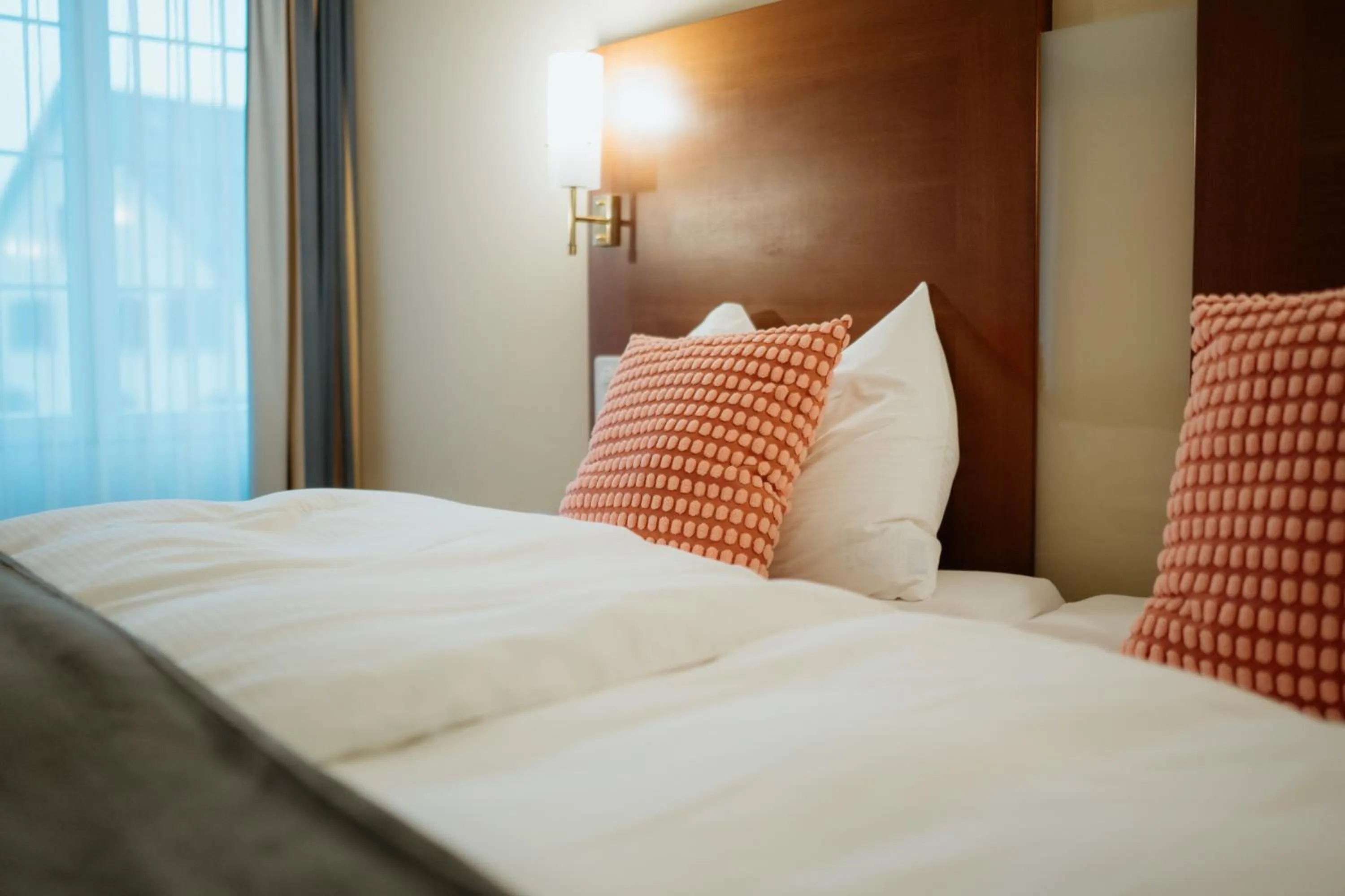 Bed in Parkhotel Schwert