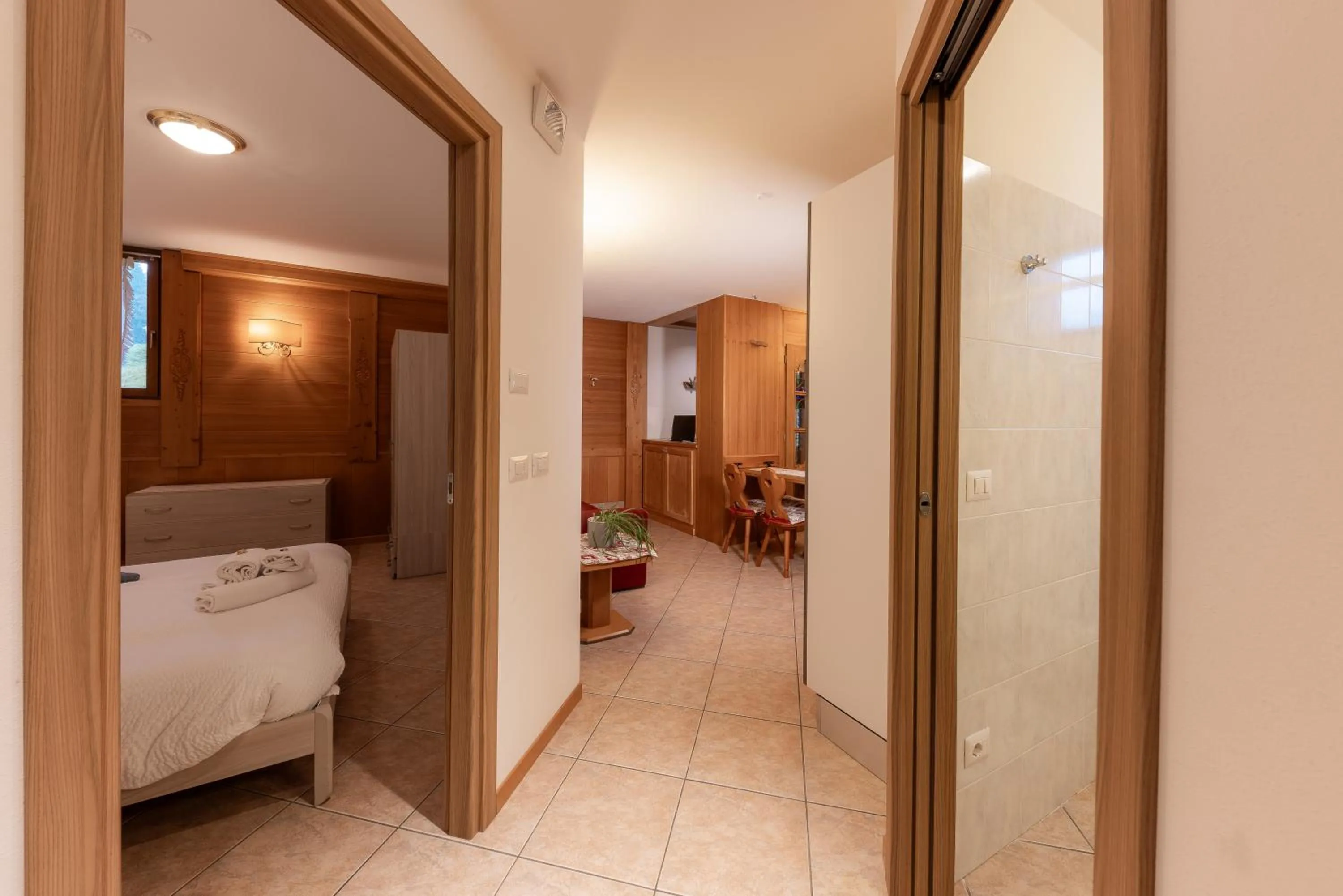 Bed in Ski Residence