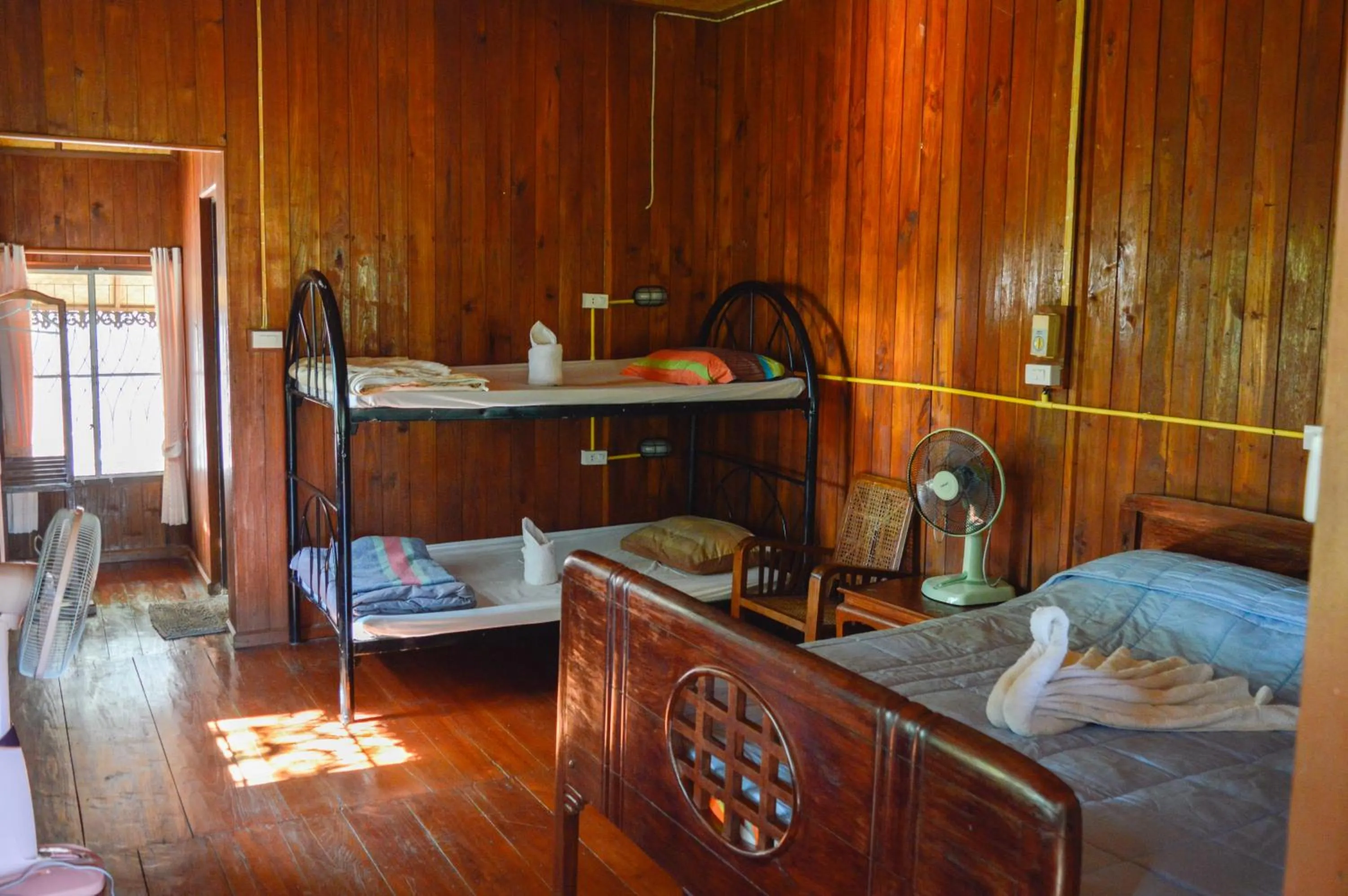 Bed in Crossroads house