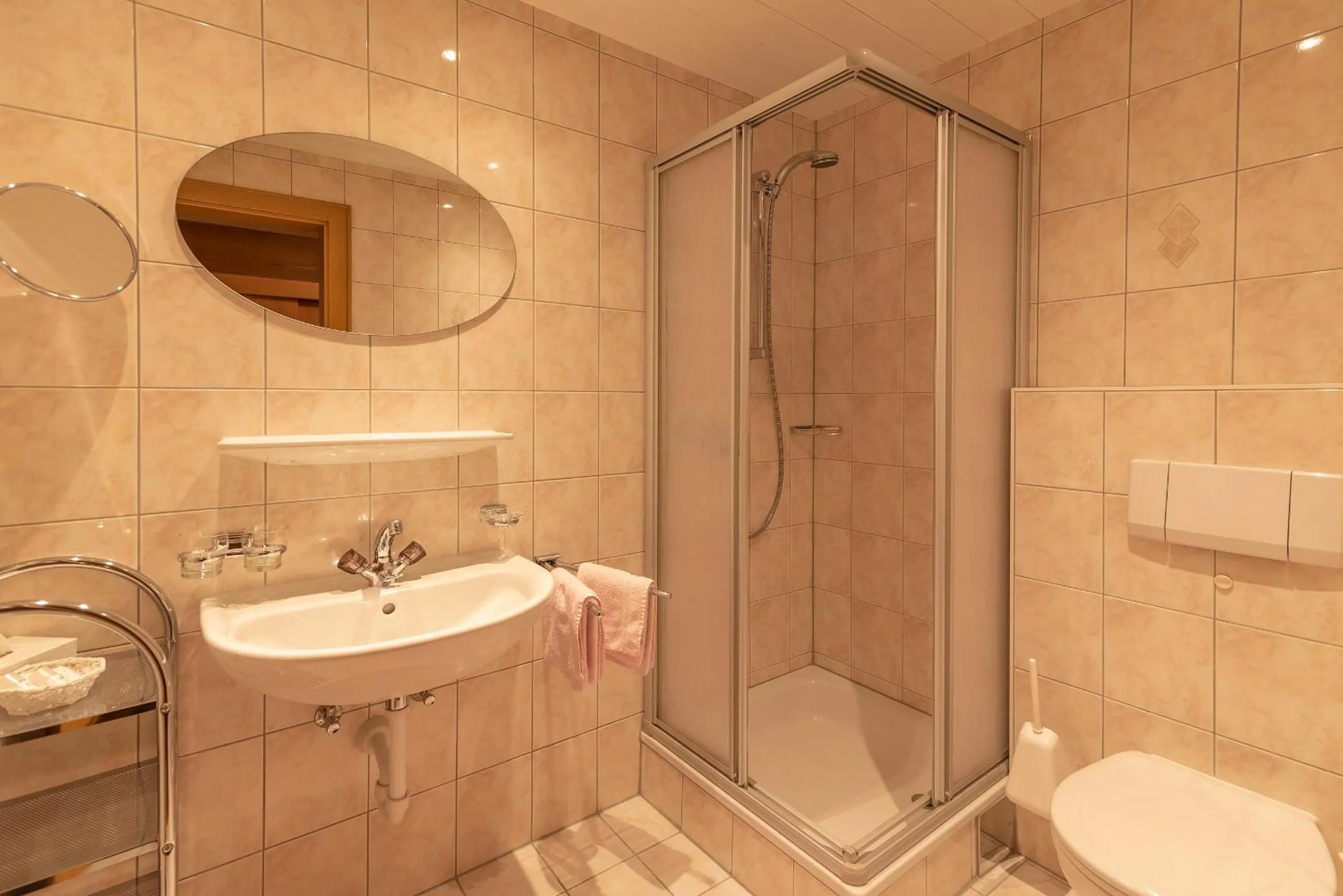 Shower in Hotel Garni Apart TINA