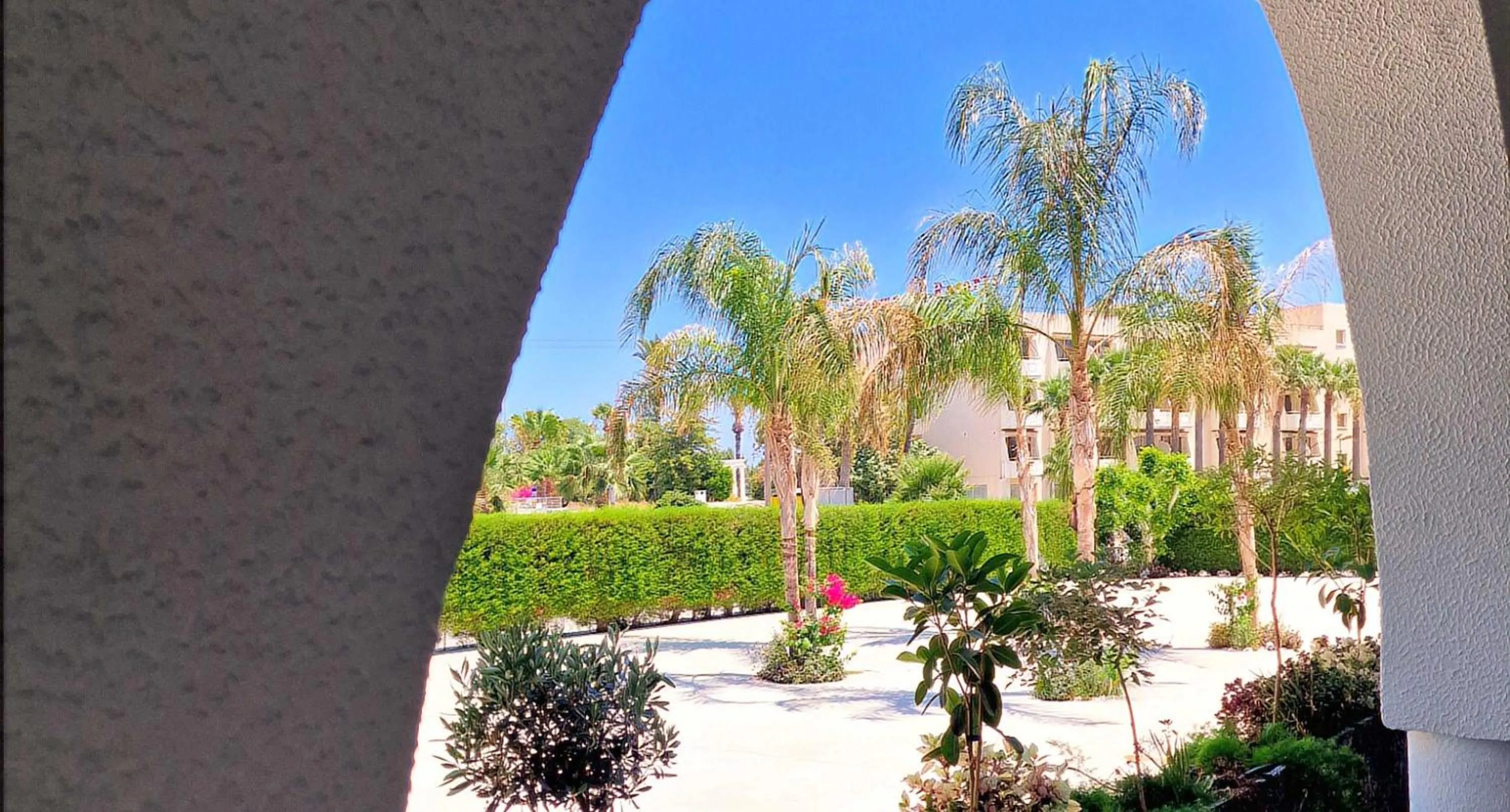 Garden in Sveltos Hotel