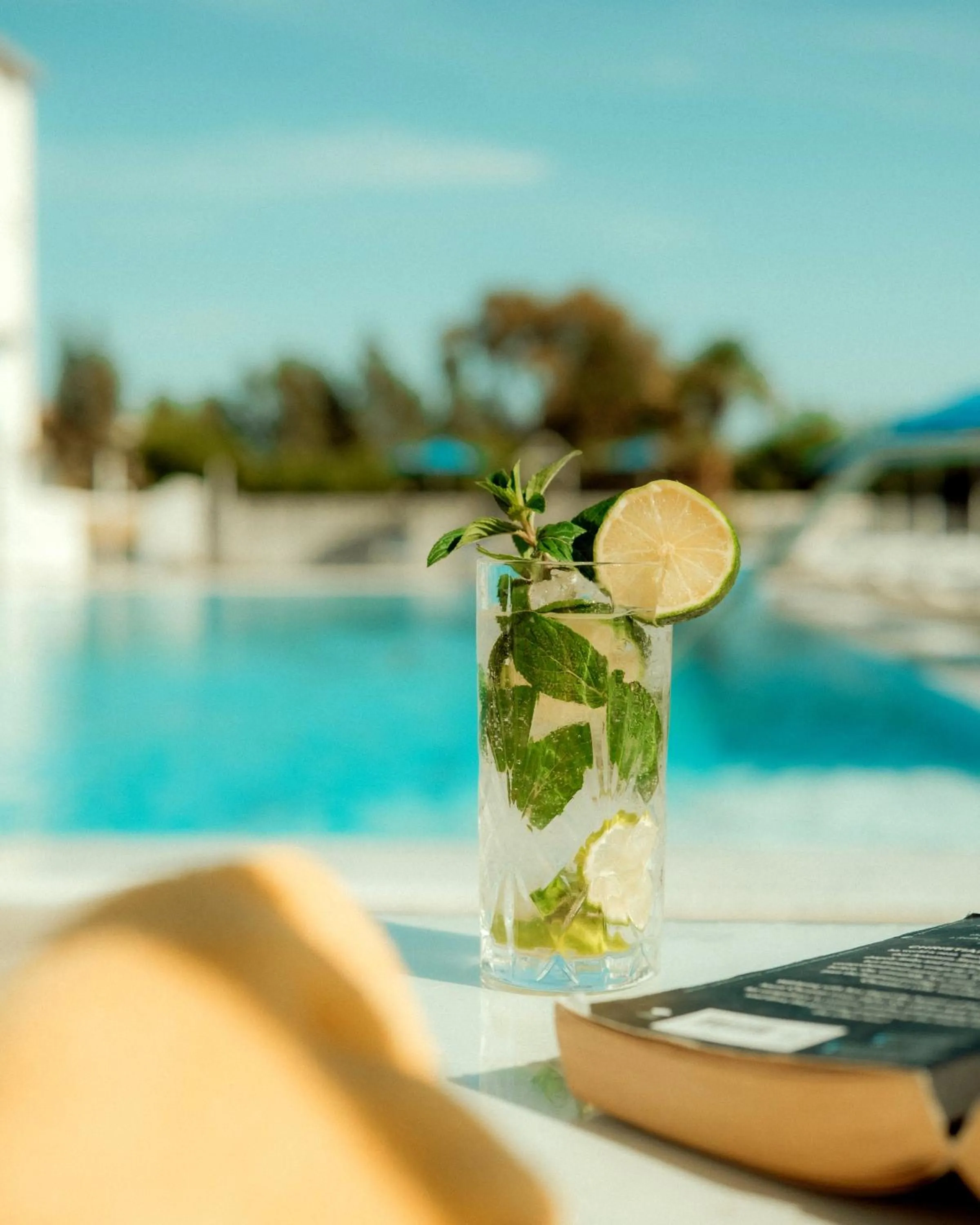 Text overlay in Sveltos Hotel