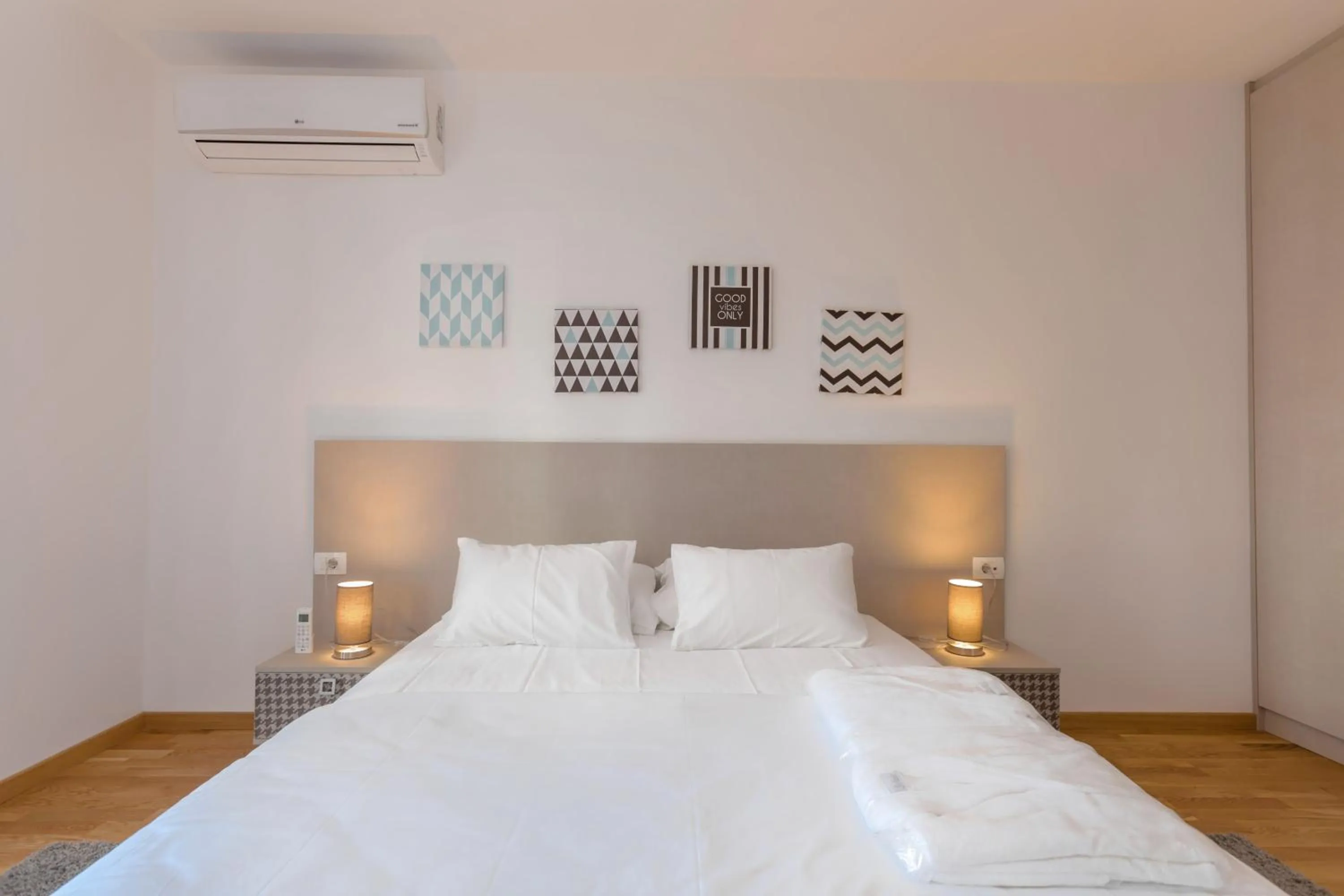 Bedroom, Bed in Apartments Krug