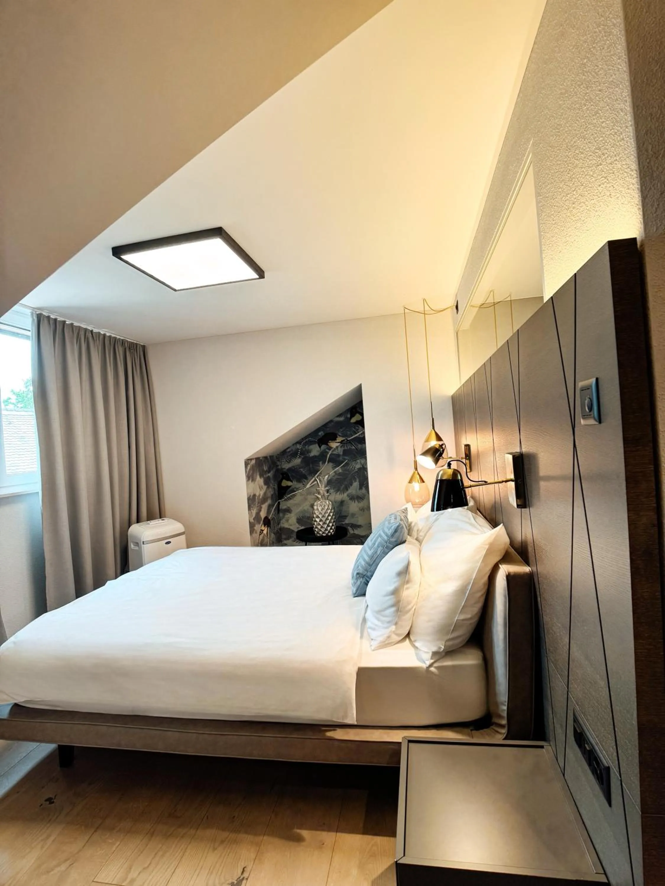 Bed in Boutique Hotel Sonne Seuzach