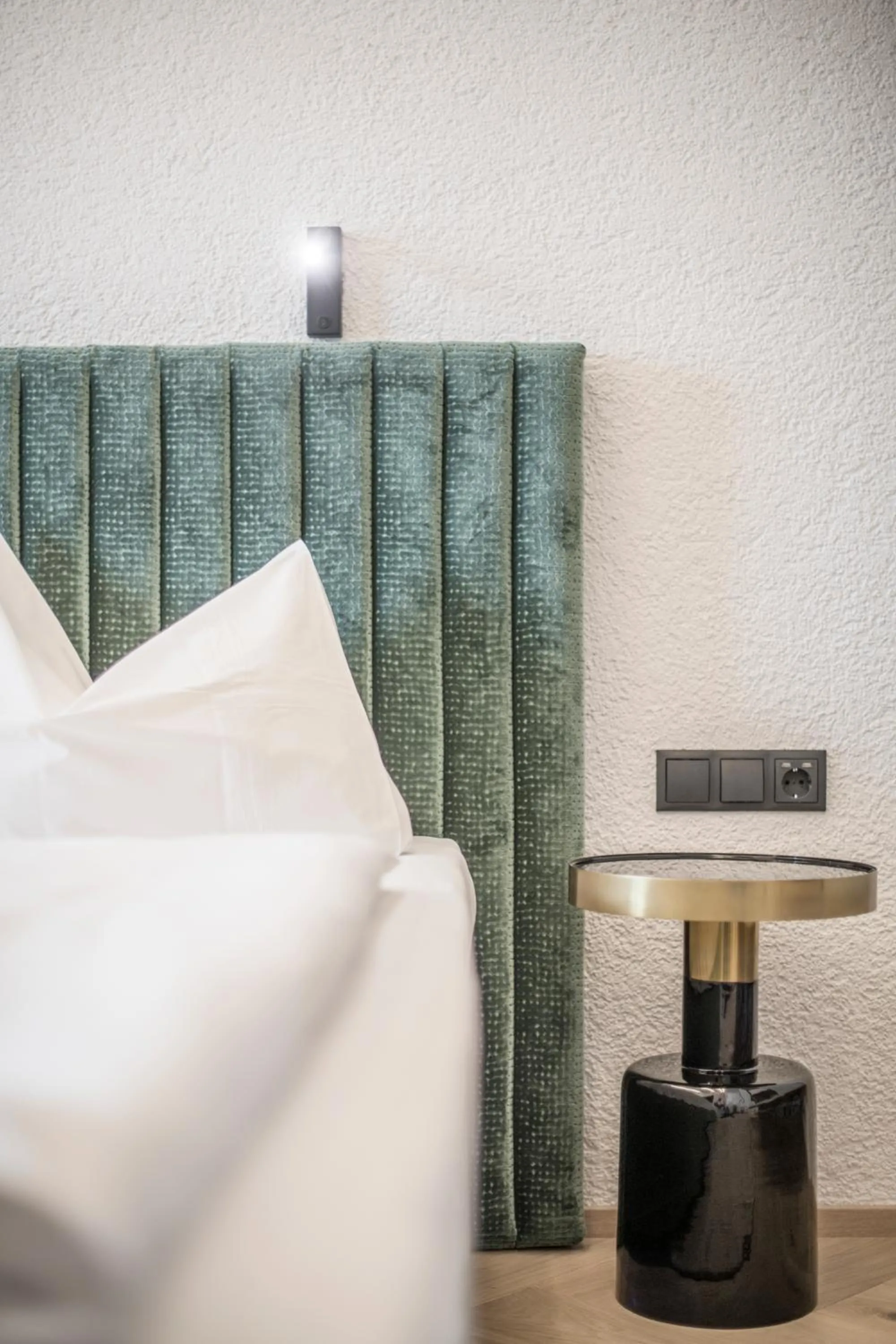 Bed in Posthotel Lamm