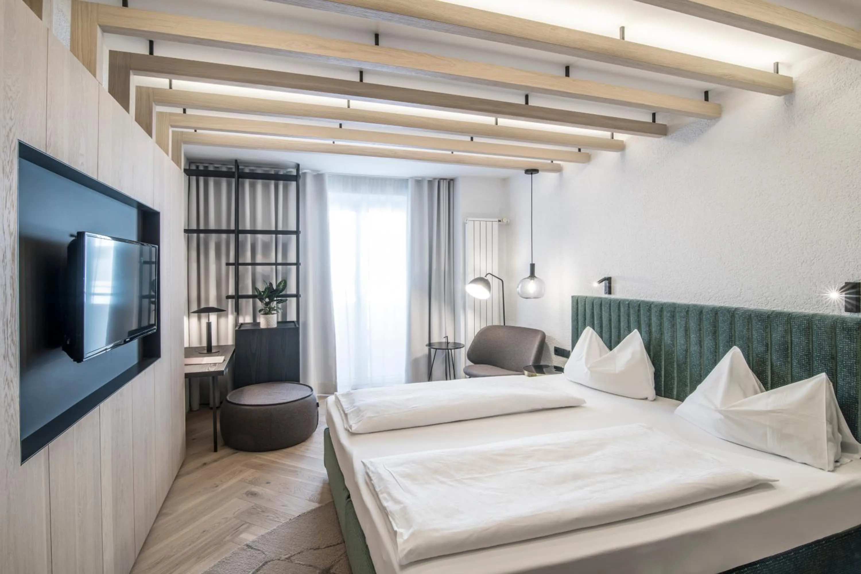 Bed in Posthotel Lamm