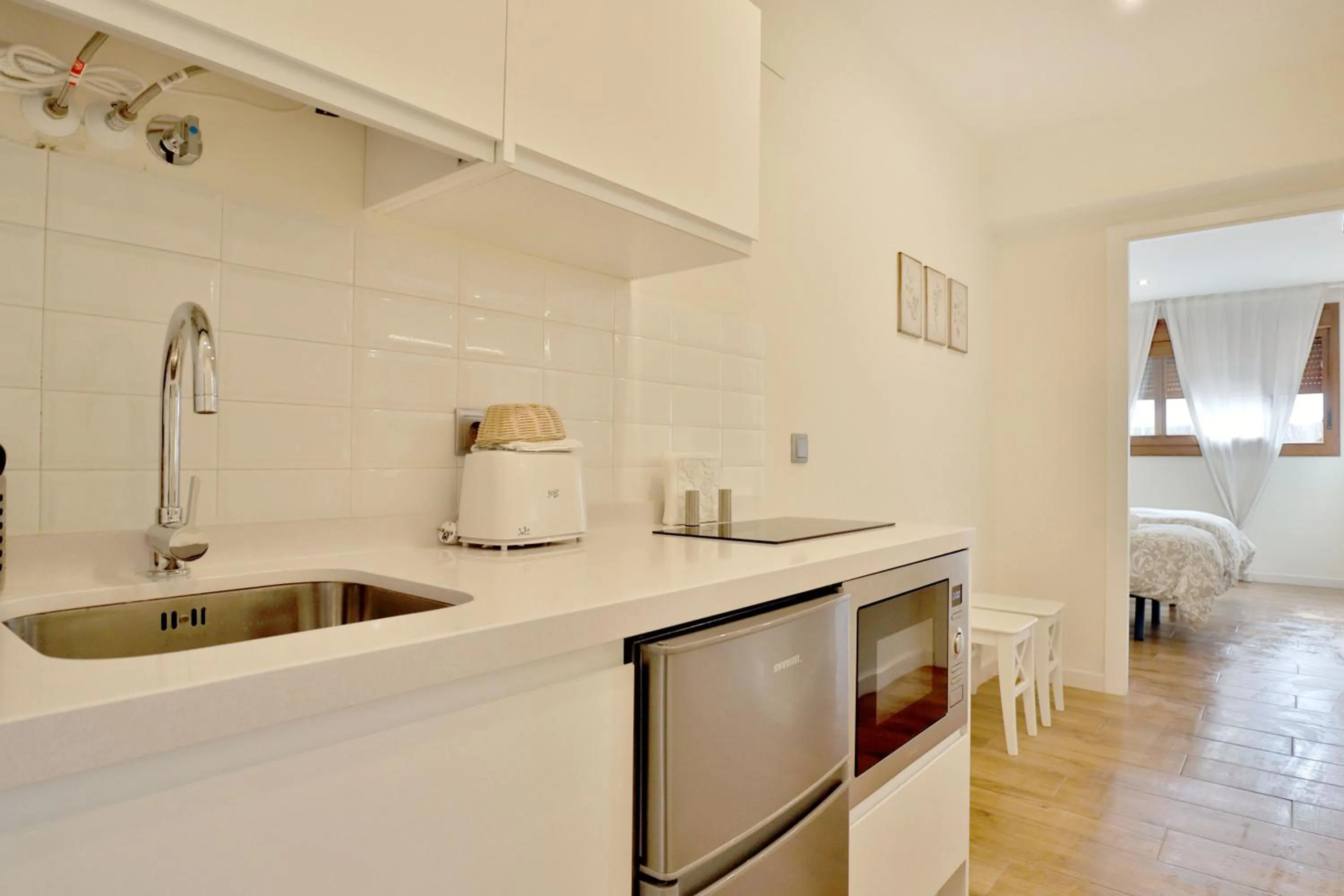 Kitchen or kitchenette in Hacienda El Brillante