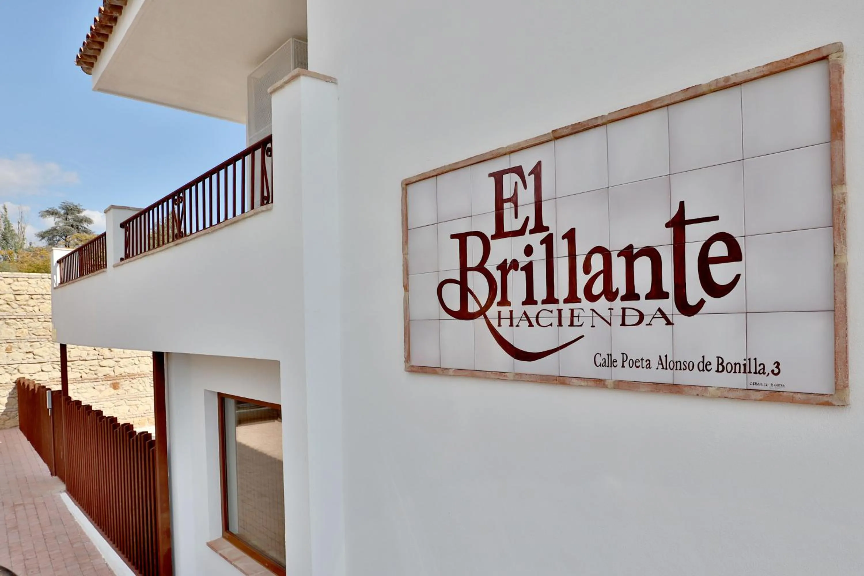 Property logo or sign in Hacienda El Brillante