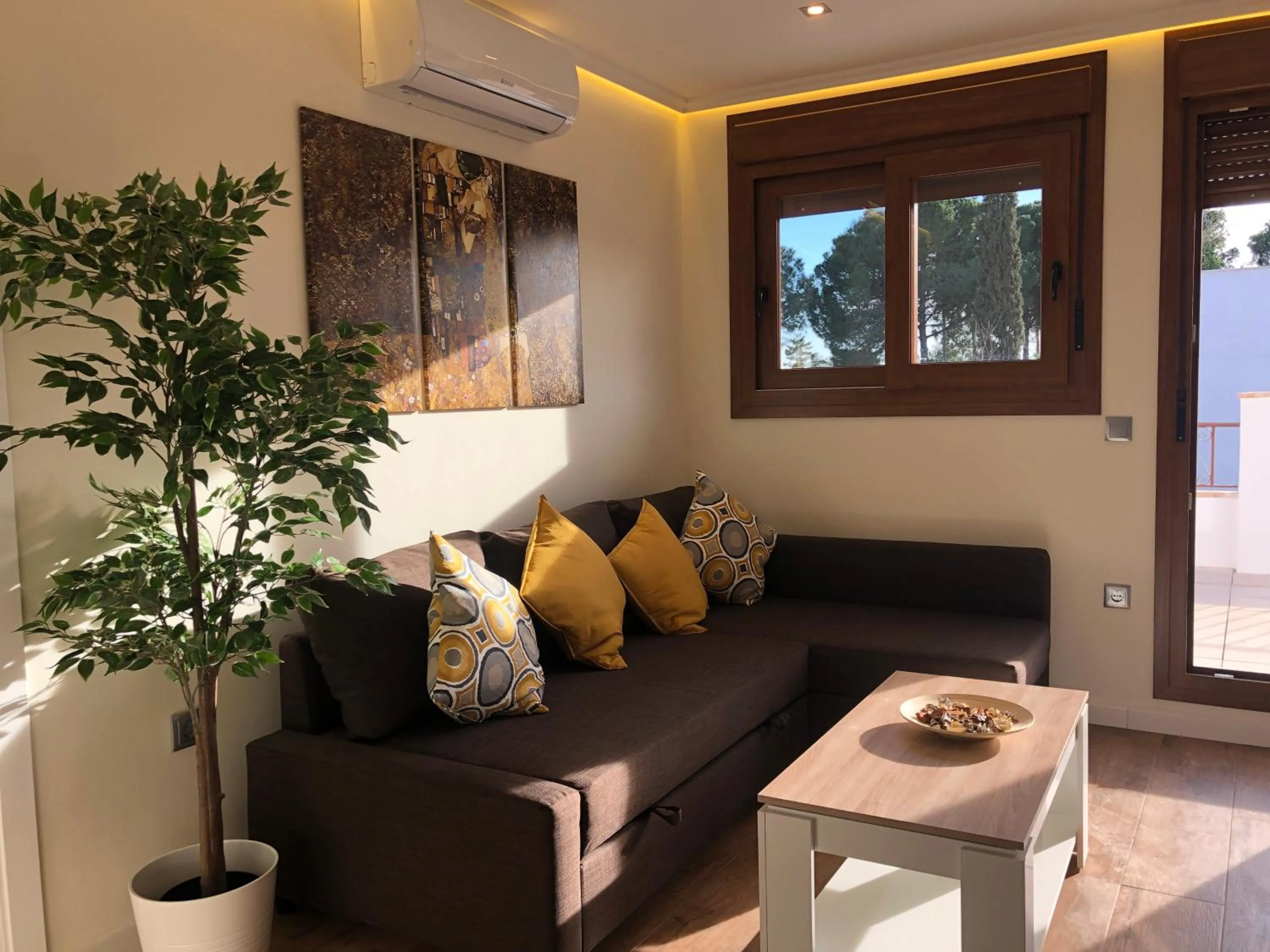 Living room in Hacienda El Brillante