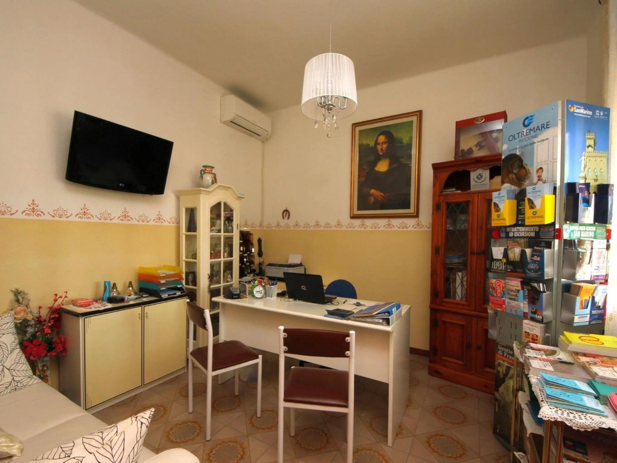 Lobby or reception in Villa Lauda B&B