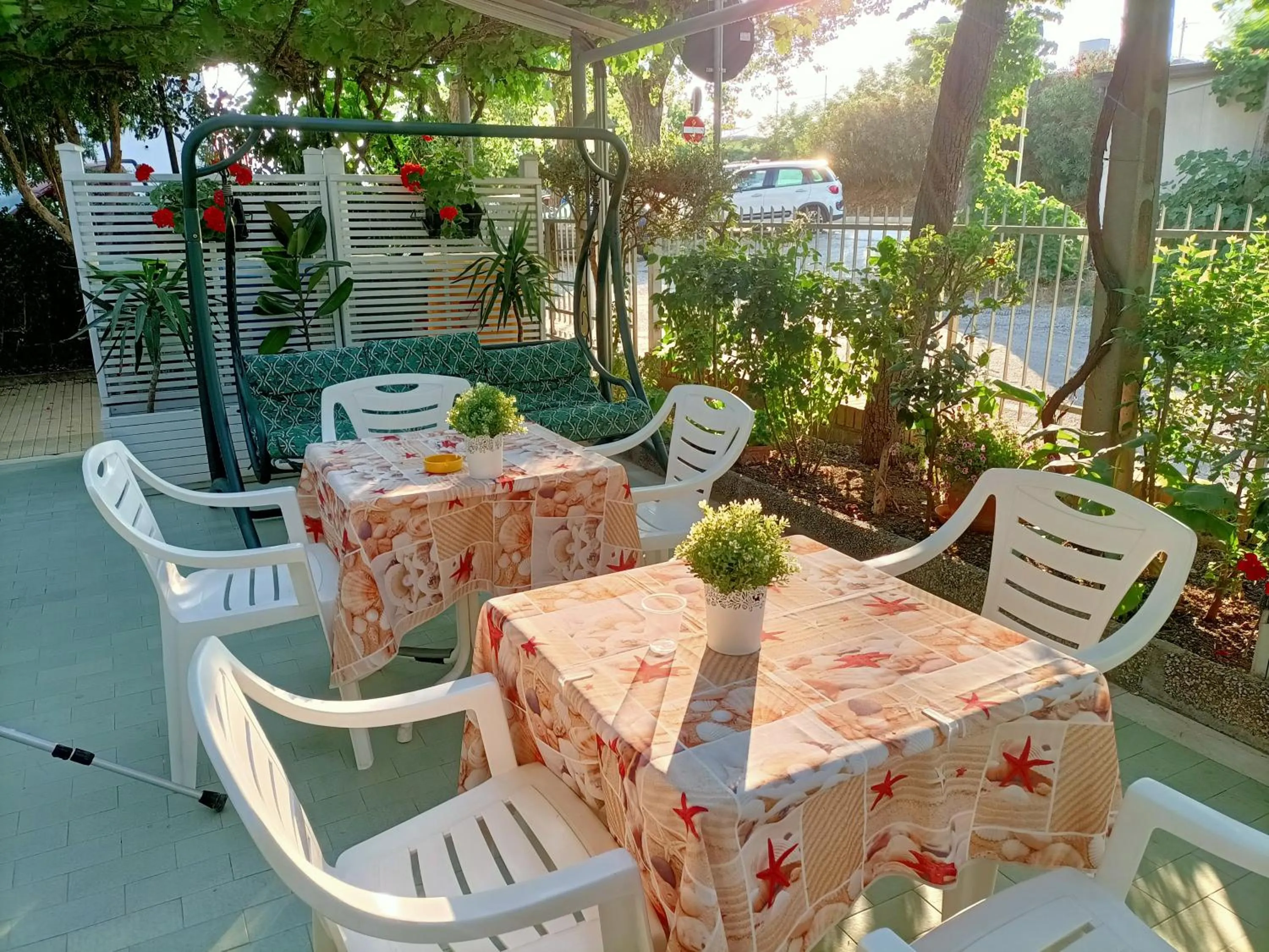 Garden in Villa Lauda B&B