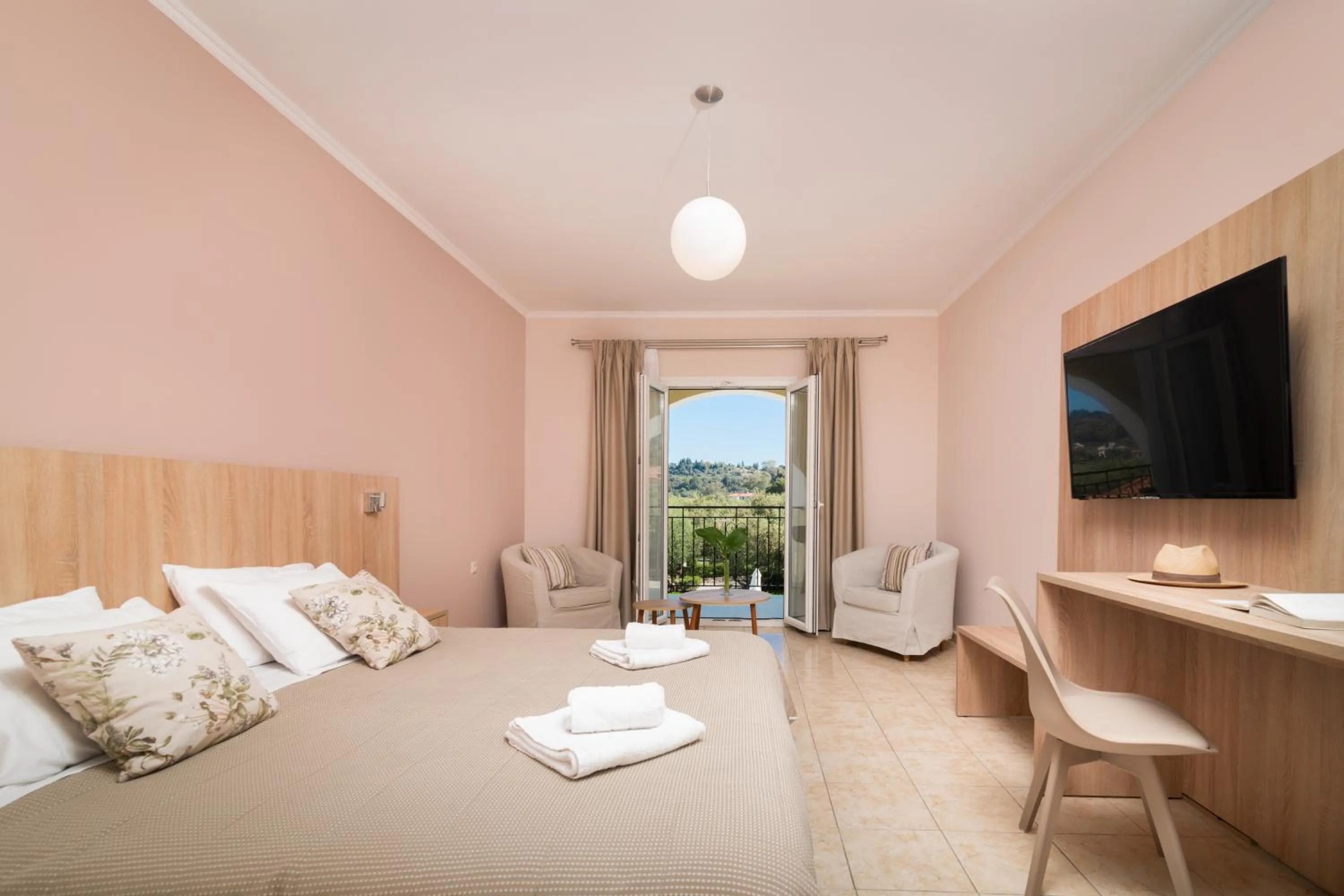 Bedroom, Bed in Hotel Varres