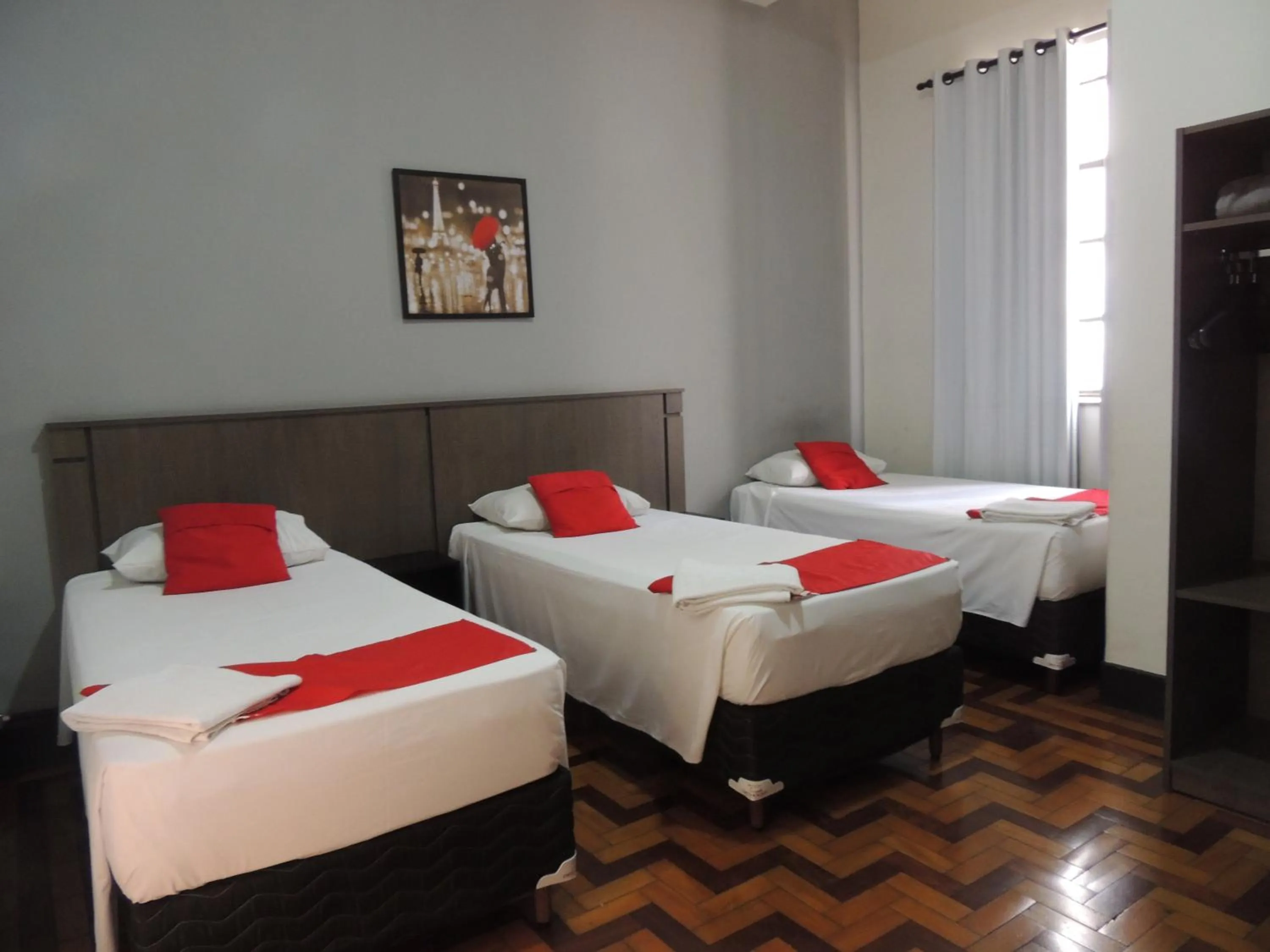 Bed in Hotel Gontijo Belo Horizonte - Próximo a Rodoviária e Praça Sete