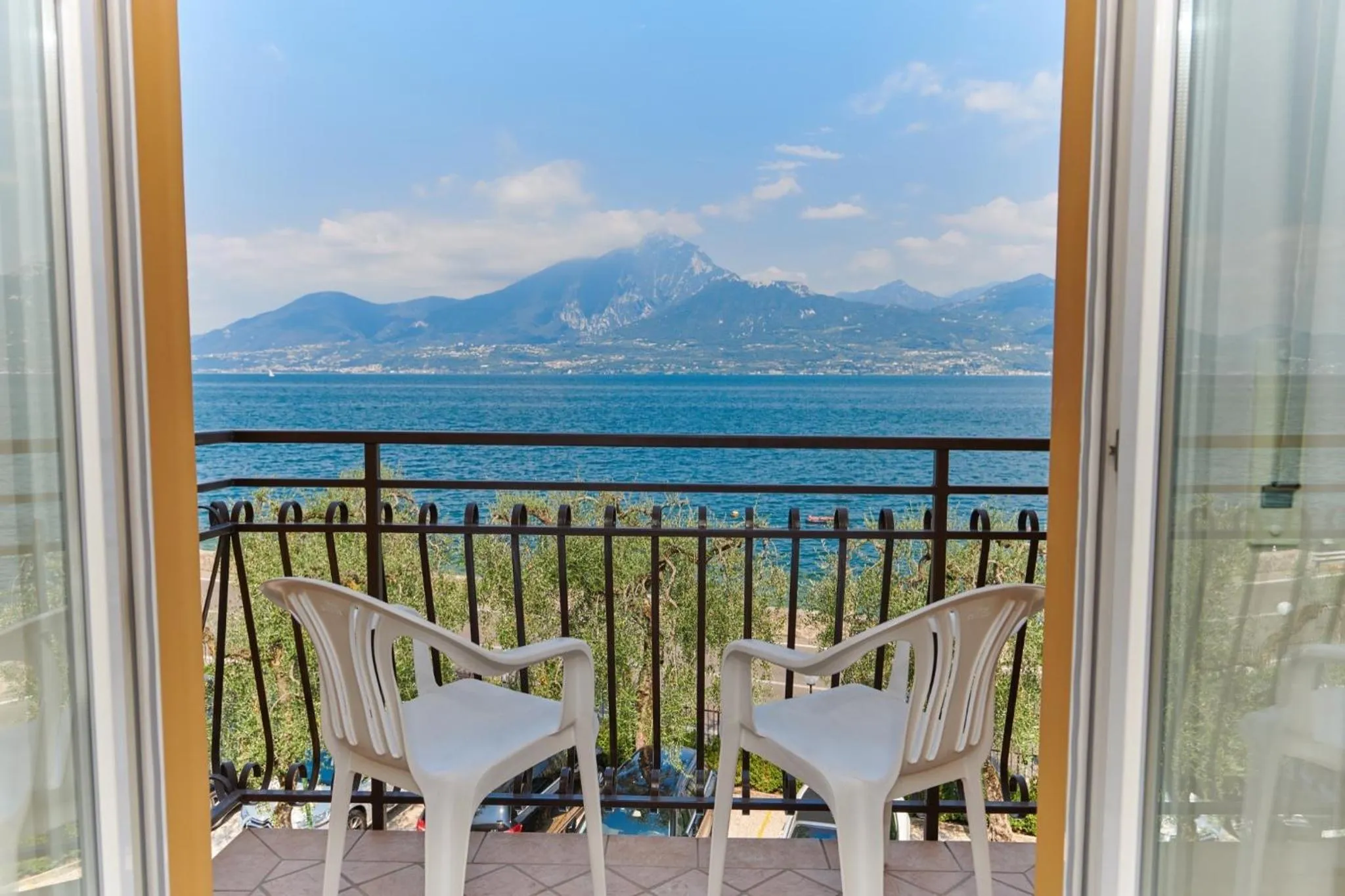 Balcony/Terrace in Albergo Del Garda