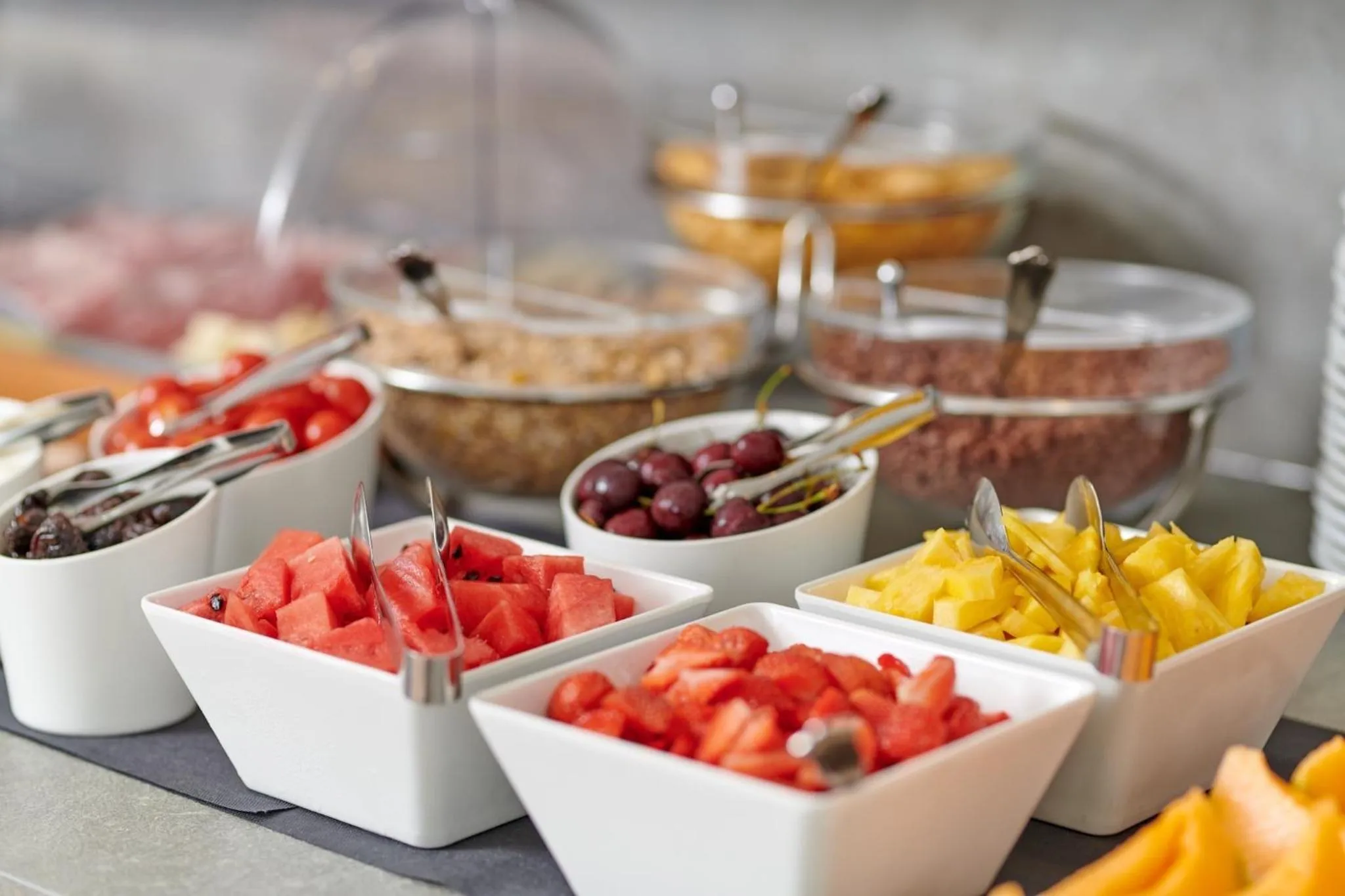 Buffet breakfast in Albergo Del Garda