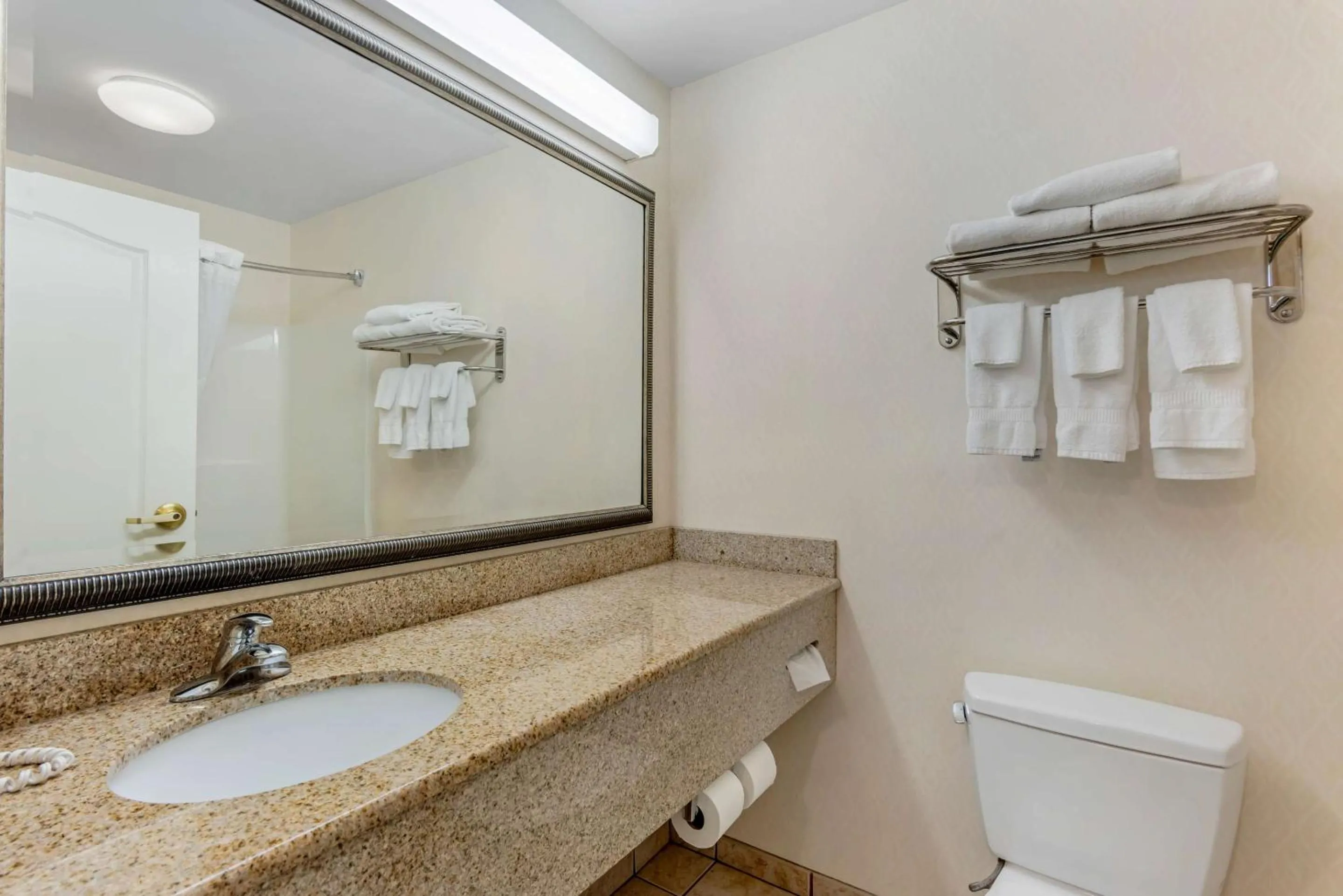 Bedroom in Comfort Inn & Suites Dover near Speedway