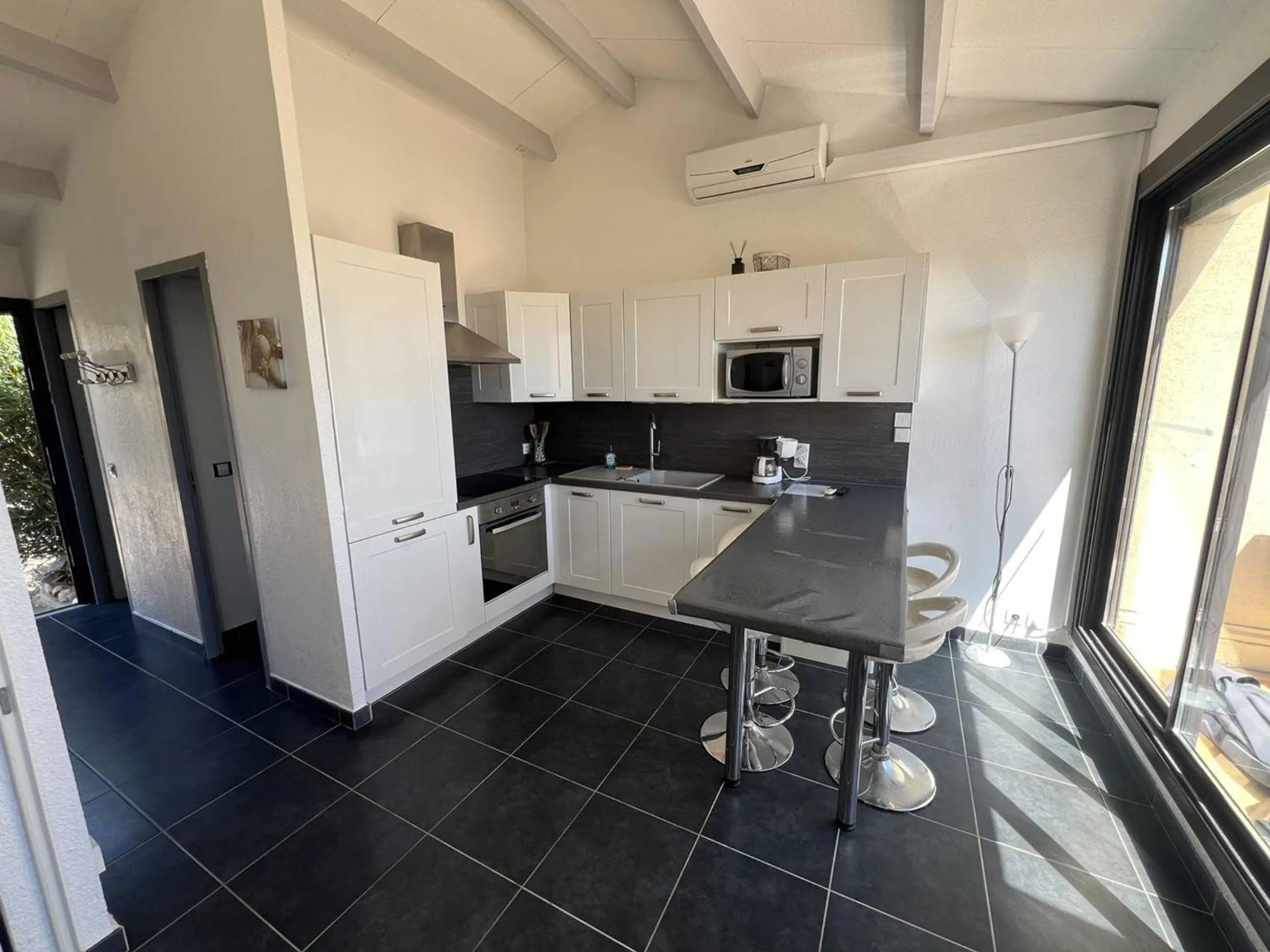 Villa T3 3/4 pers - Clim, WiFi, Parking - Port Leucate - FR-1-81-341