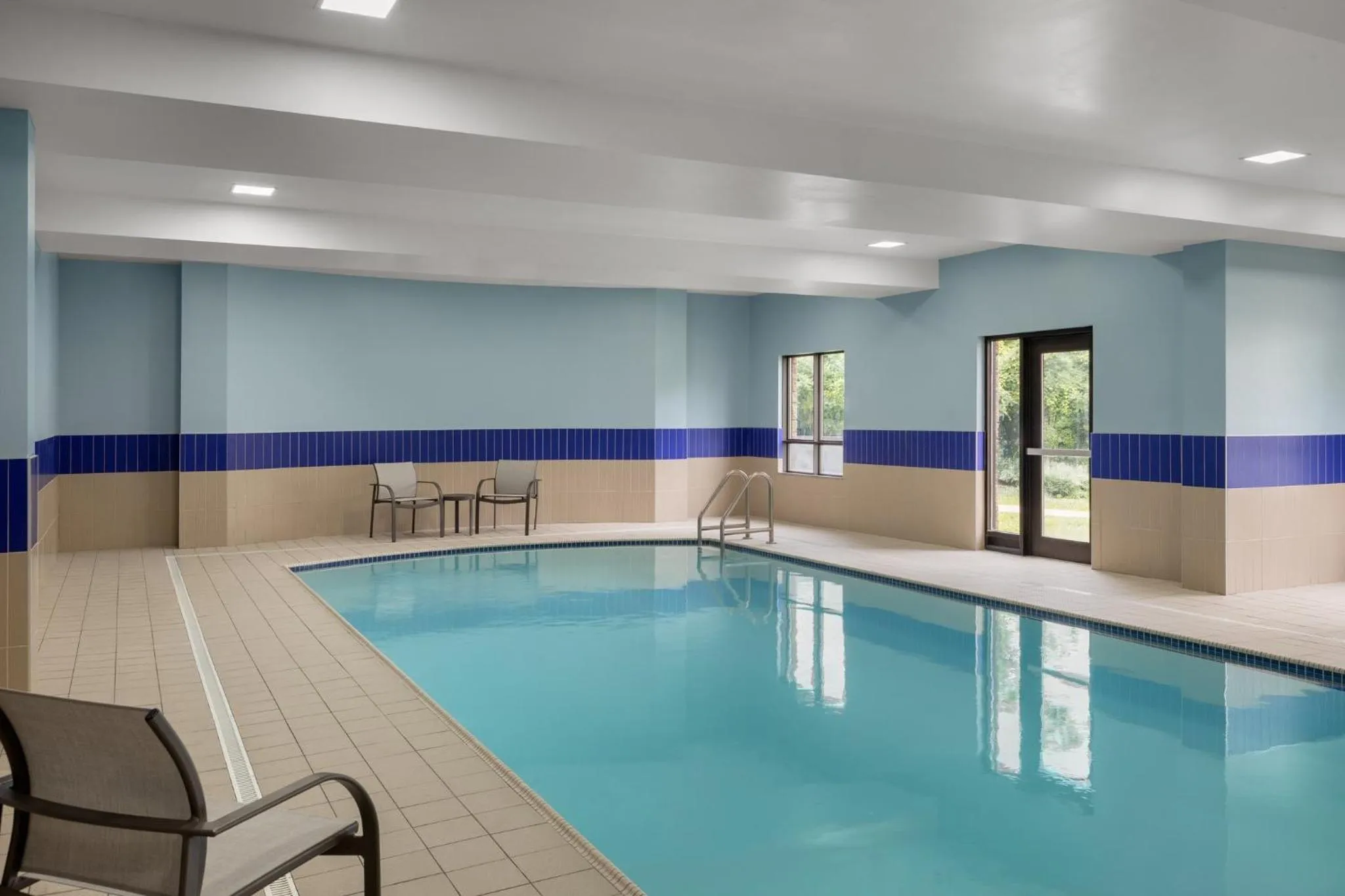 Swimming pool in Holiday Inn Express Hotel & Suites Brockville by IHG
