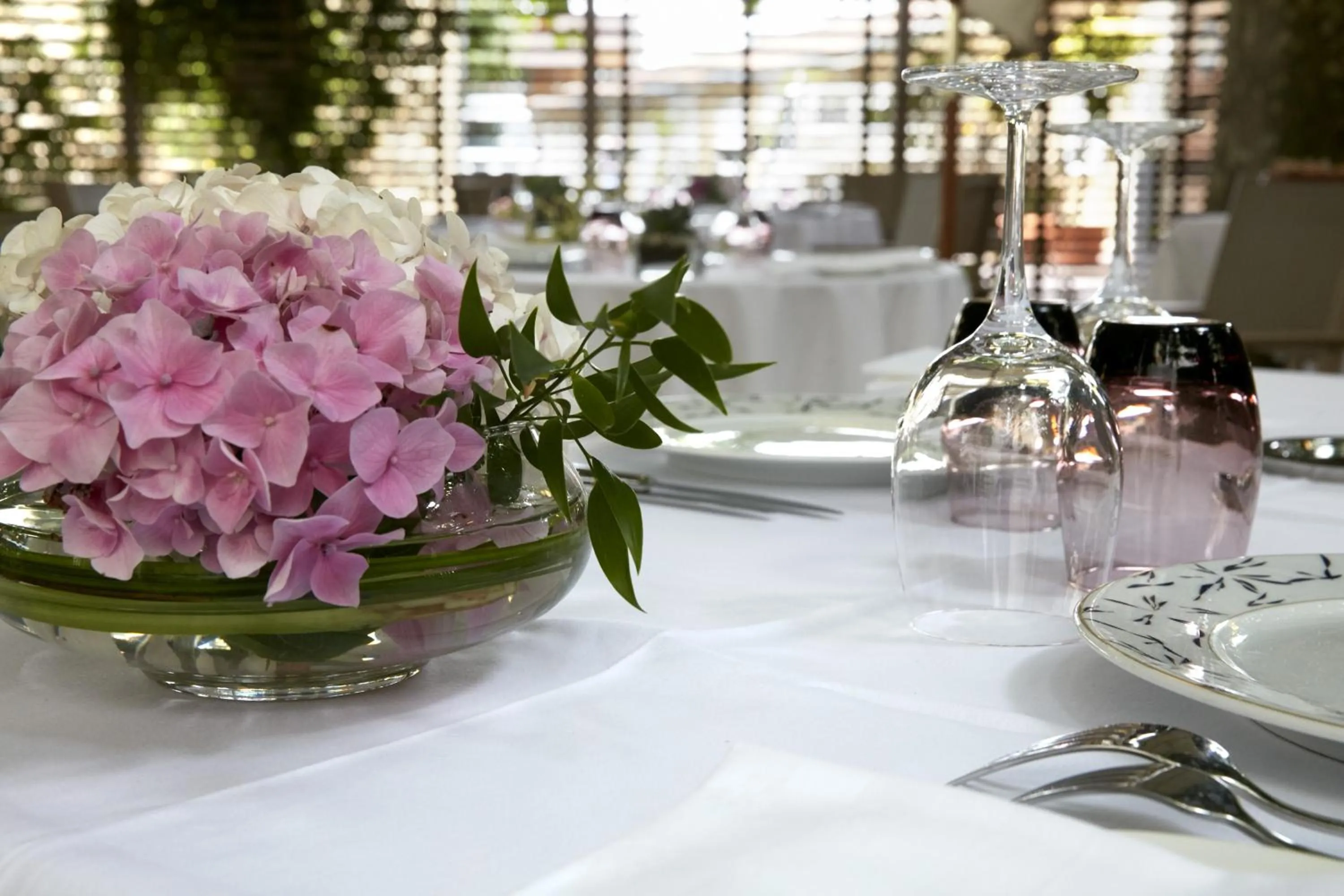 Patio in Logis Hôtel - Restaurant Maison Claude Darroze